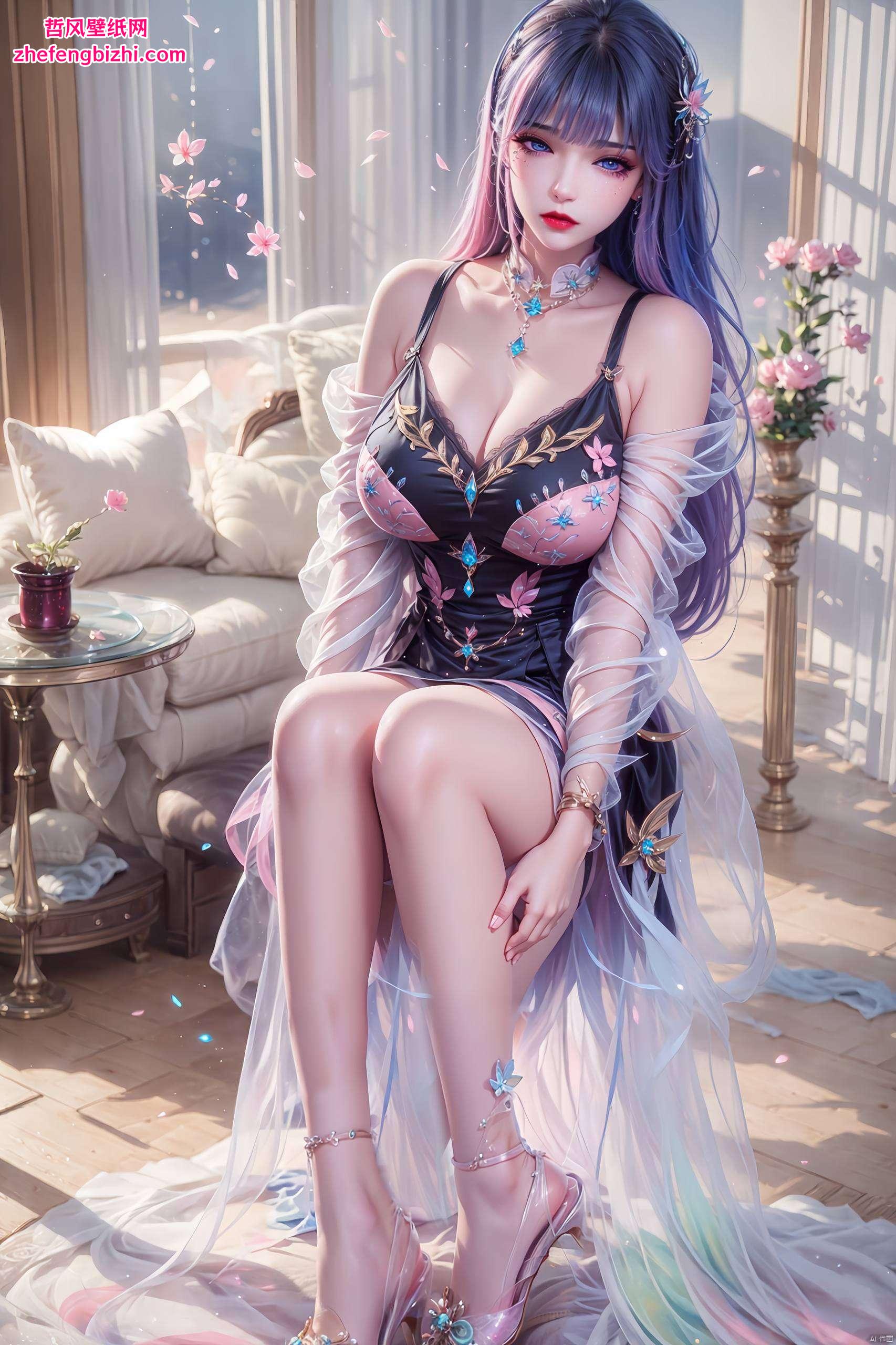 保不准你的小心脏会被这位国漫美女的腿部线条撩拨得砰砰跳呢!各位动漫迷们