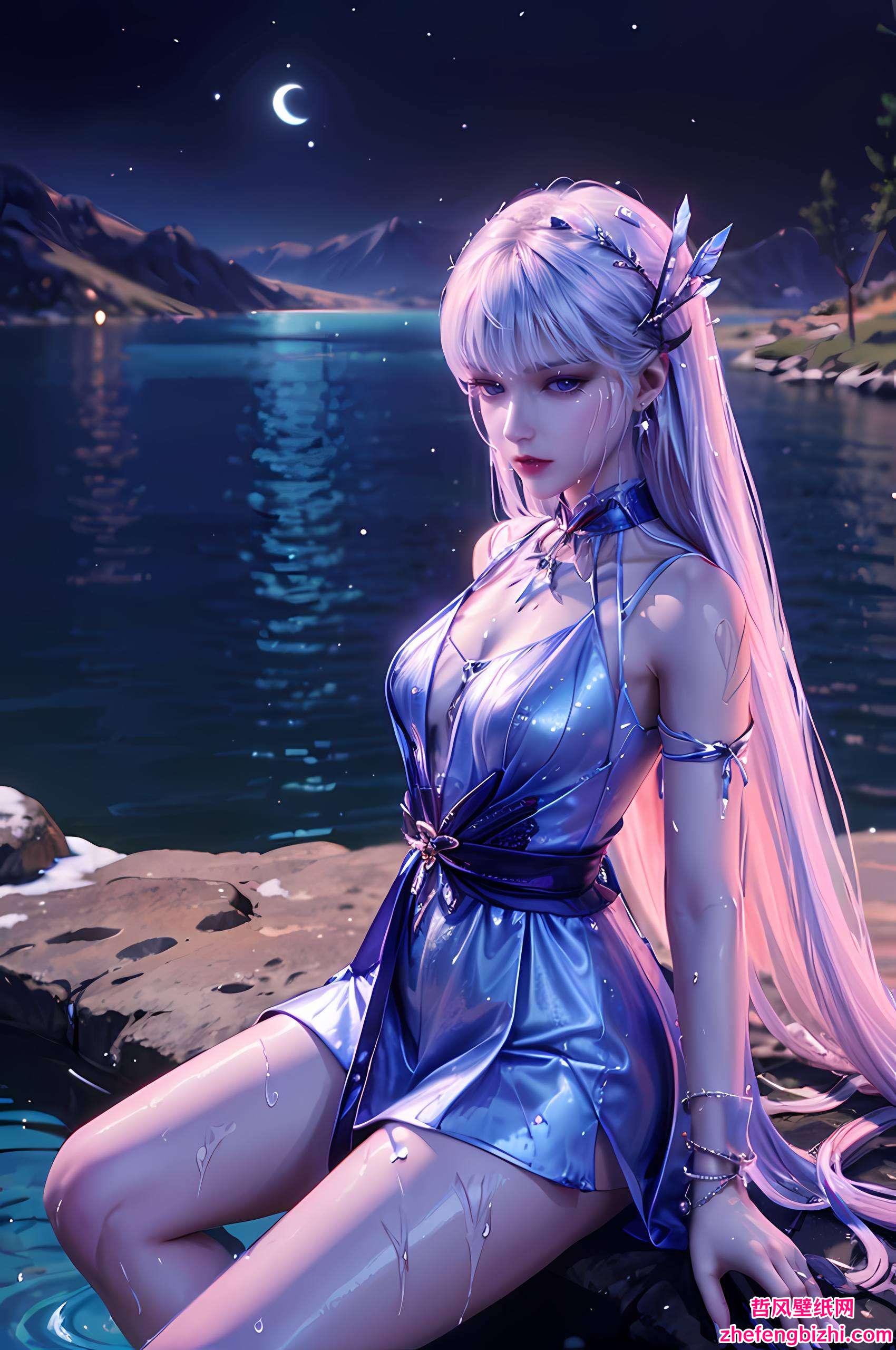 她是《神印王座》中的绝世美女便让人沉浸在国漫女神的无尽魅力之中