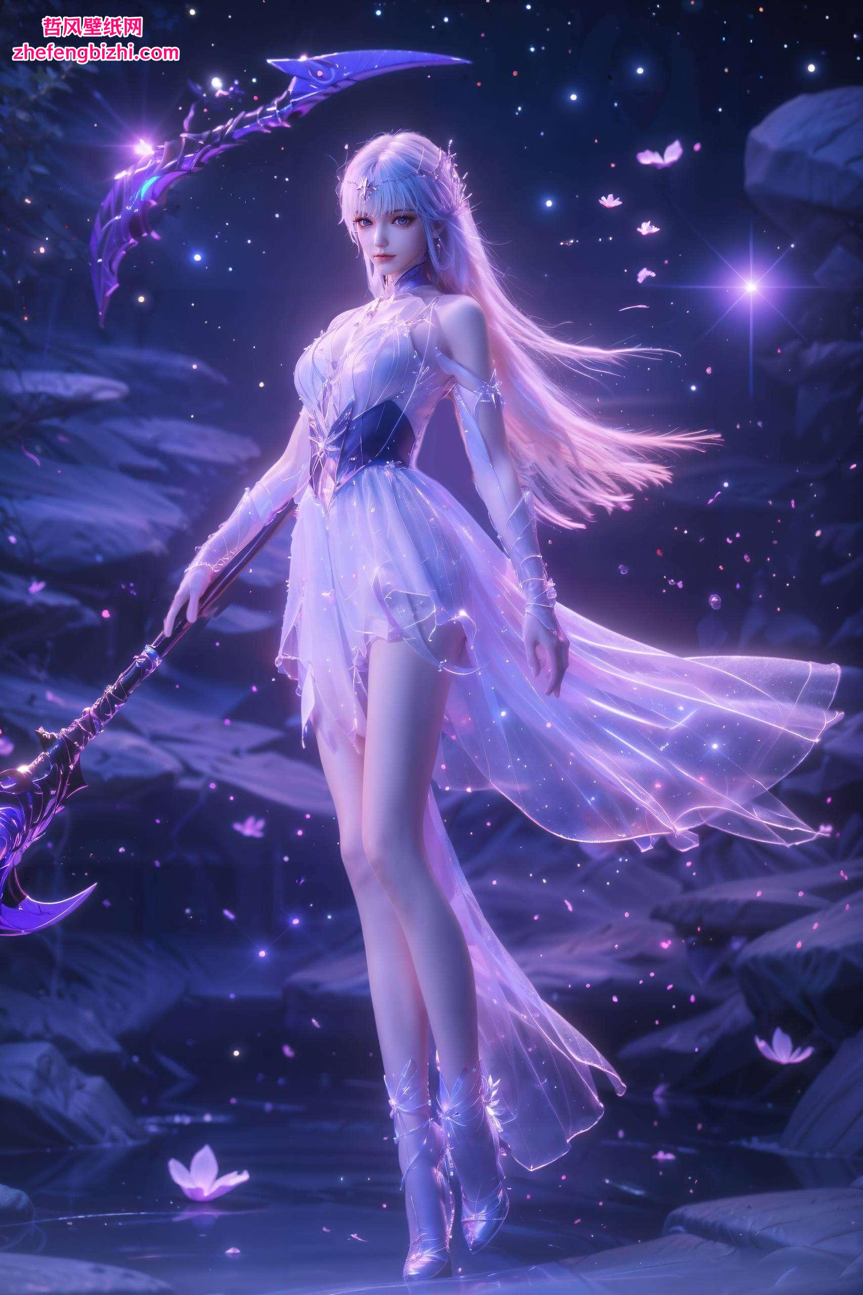 让人不禁感叹：这样的国漫女神手持神兵