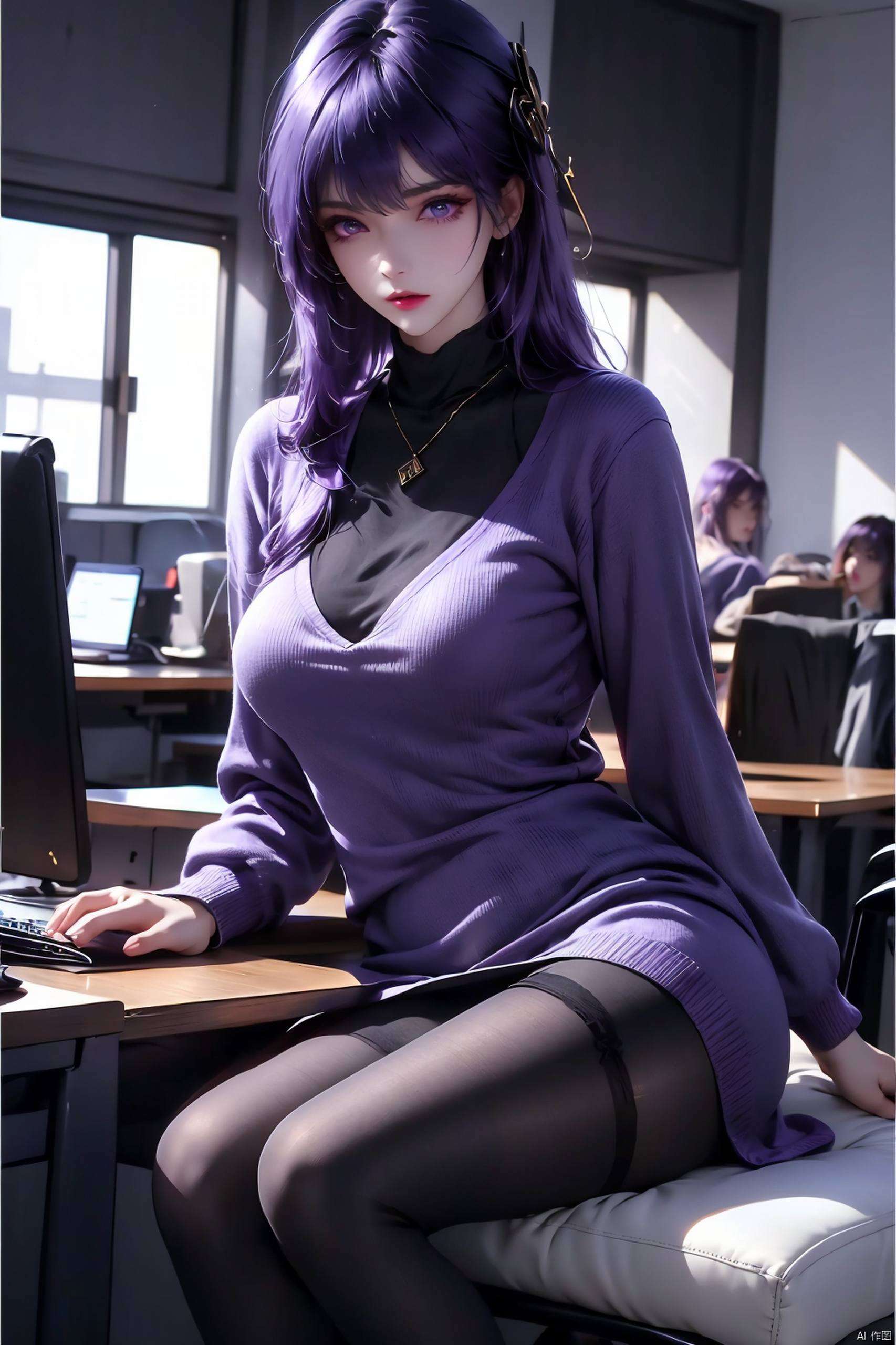 让动漫美女的魅力得以尽情展现无论是清新脱俗的日常装扮