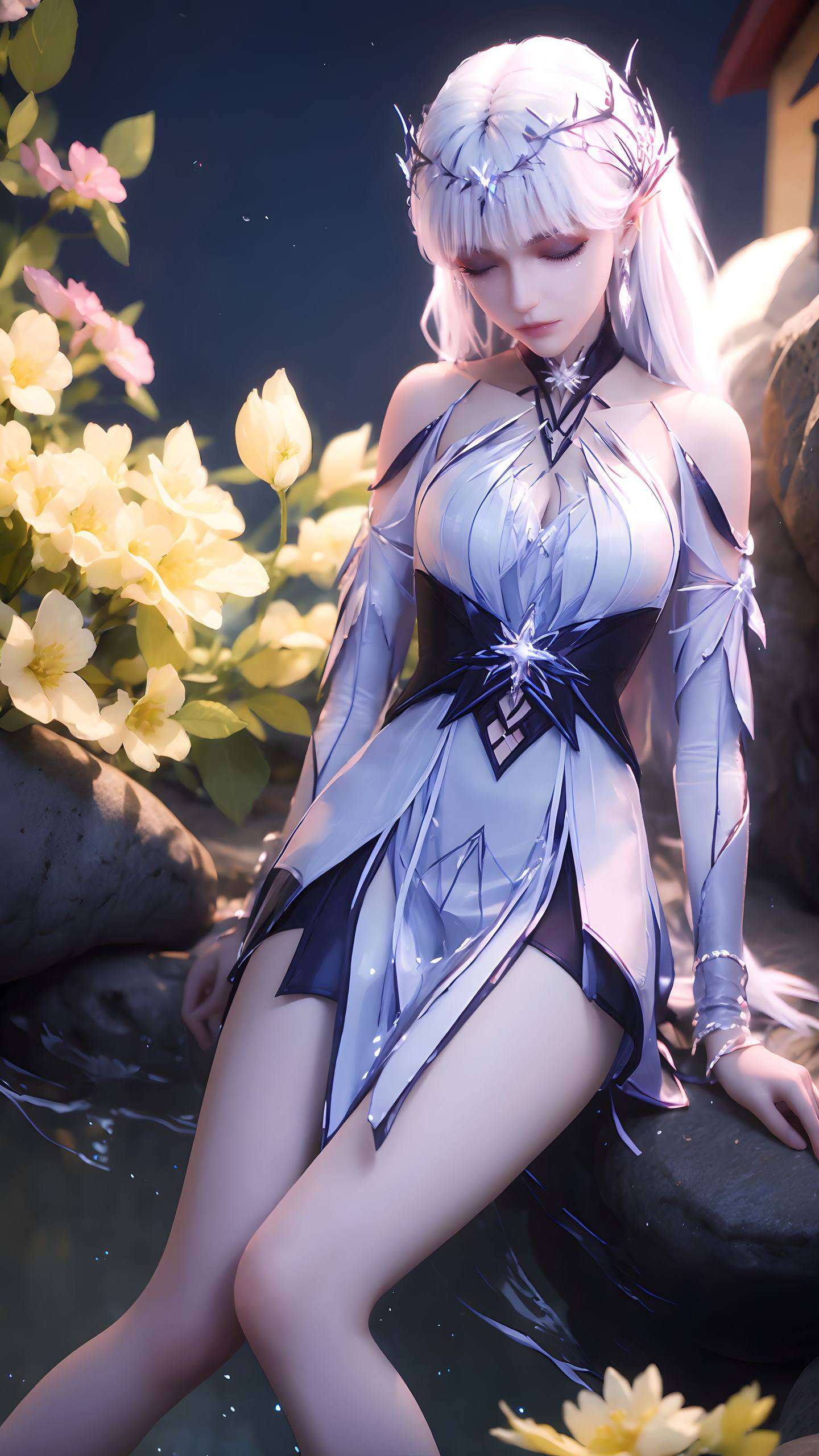 那里有着一位令人心动的国漫女神——圣采儿穿梭在国漫的绚丽世界里