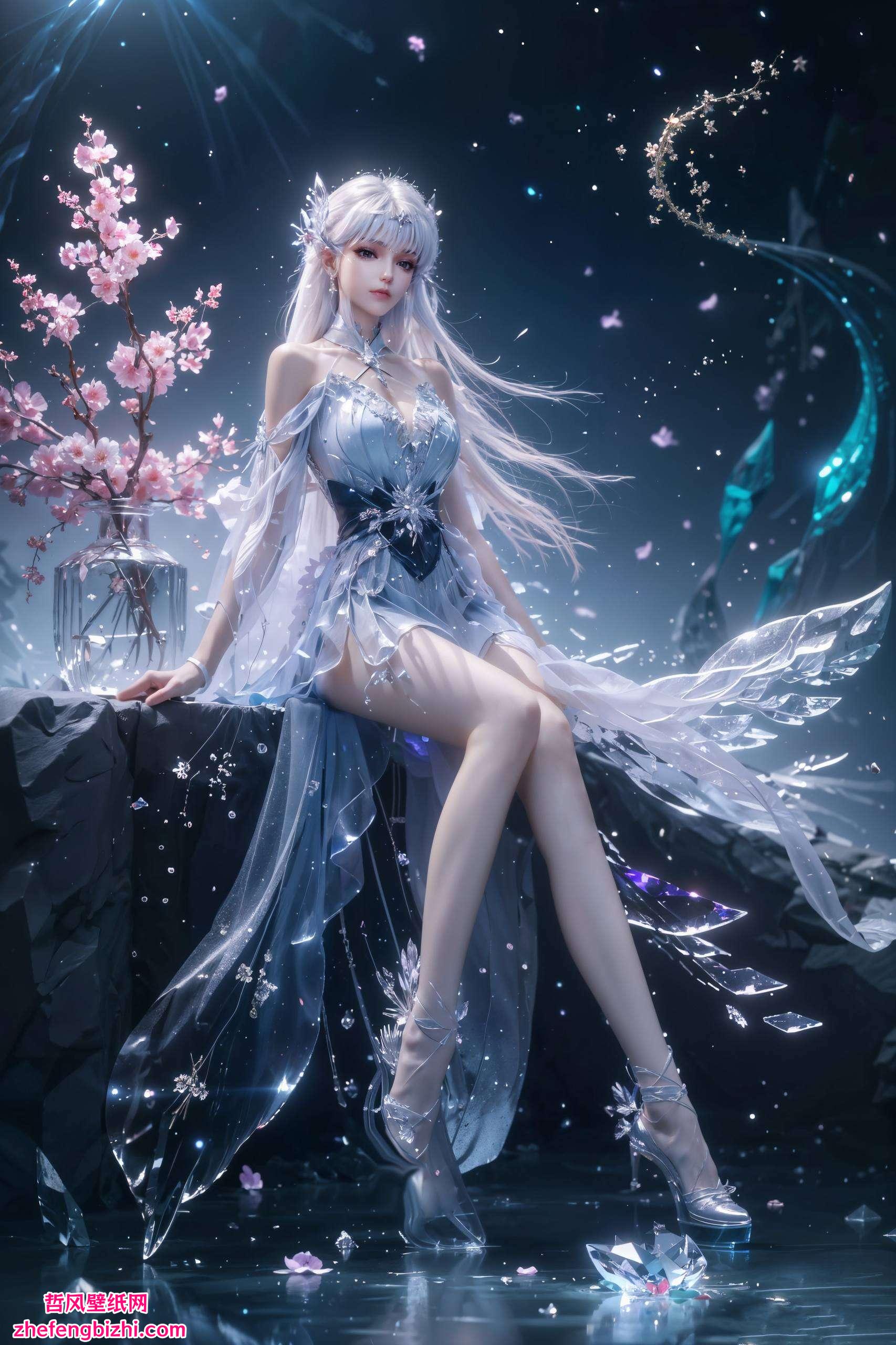 这位来自国漫《神印王座》的绝世美女如同国漫的瑰宝