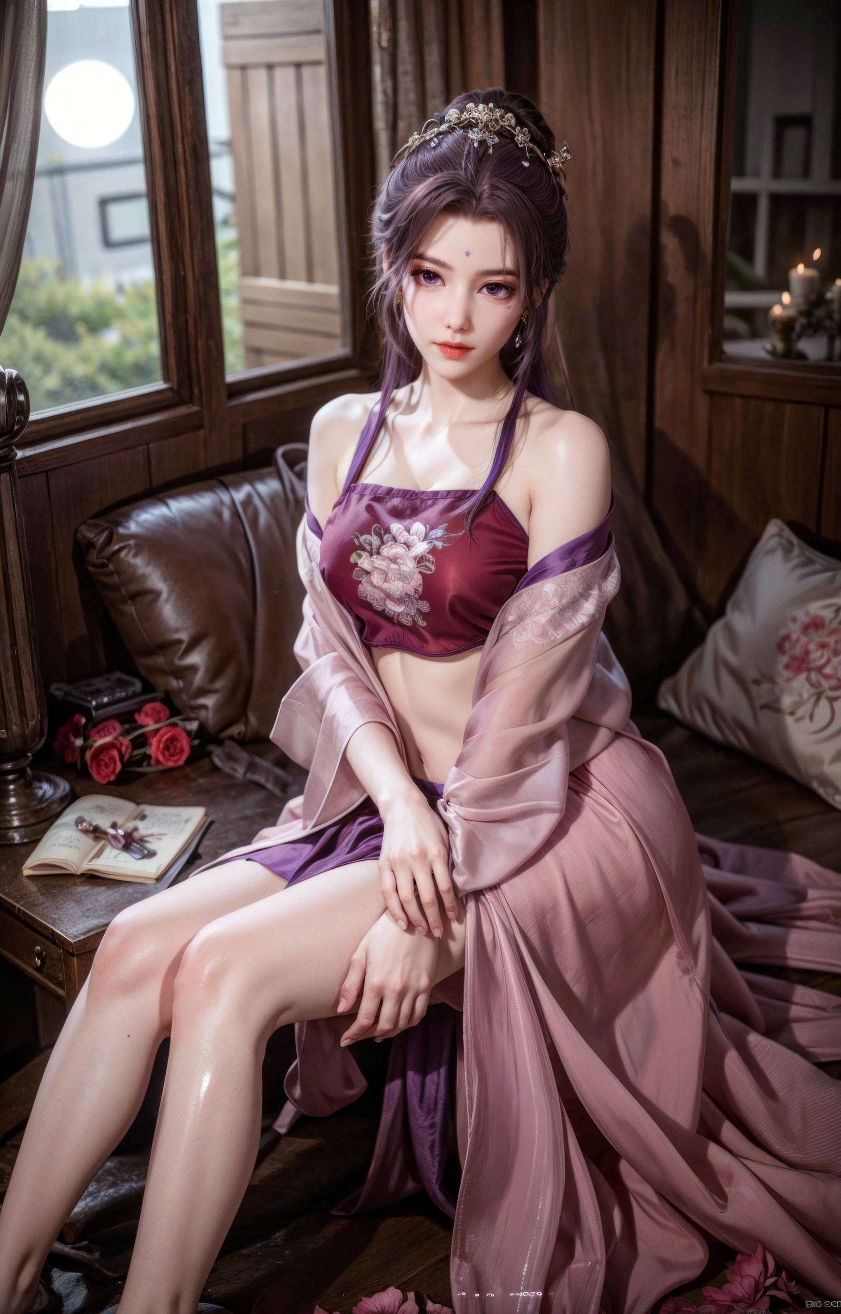 还拥有一颗调皮的心可是无数二次元迷妹心中的白马王子哦！

快来下载这款师兄啊师兄云霄手机桌面壁纸吧