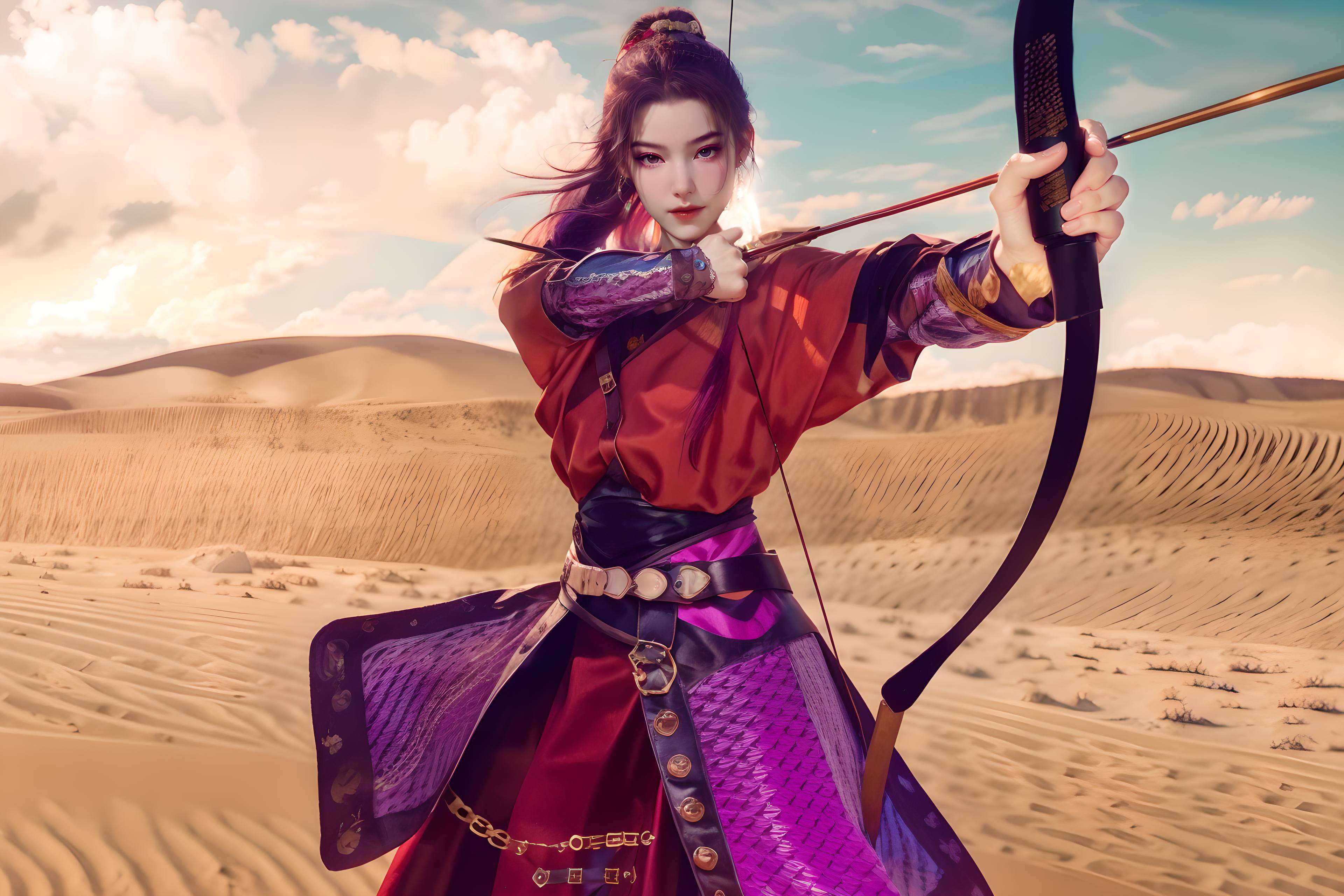 感受人生之奇妙那个手执云霄剑的英勇身影