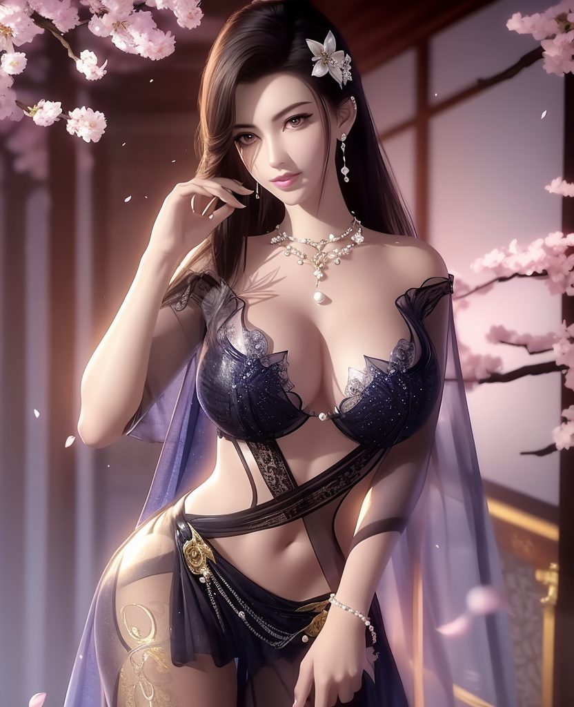 她那独特的妖娆气质既彰显了国漫女神的韵味
