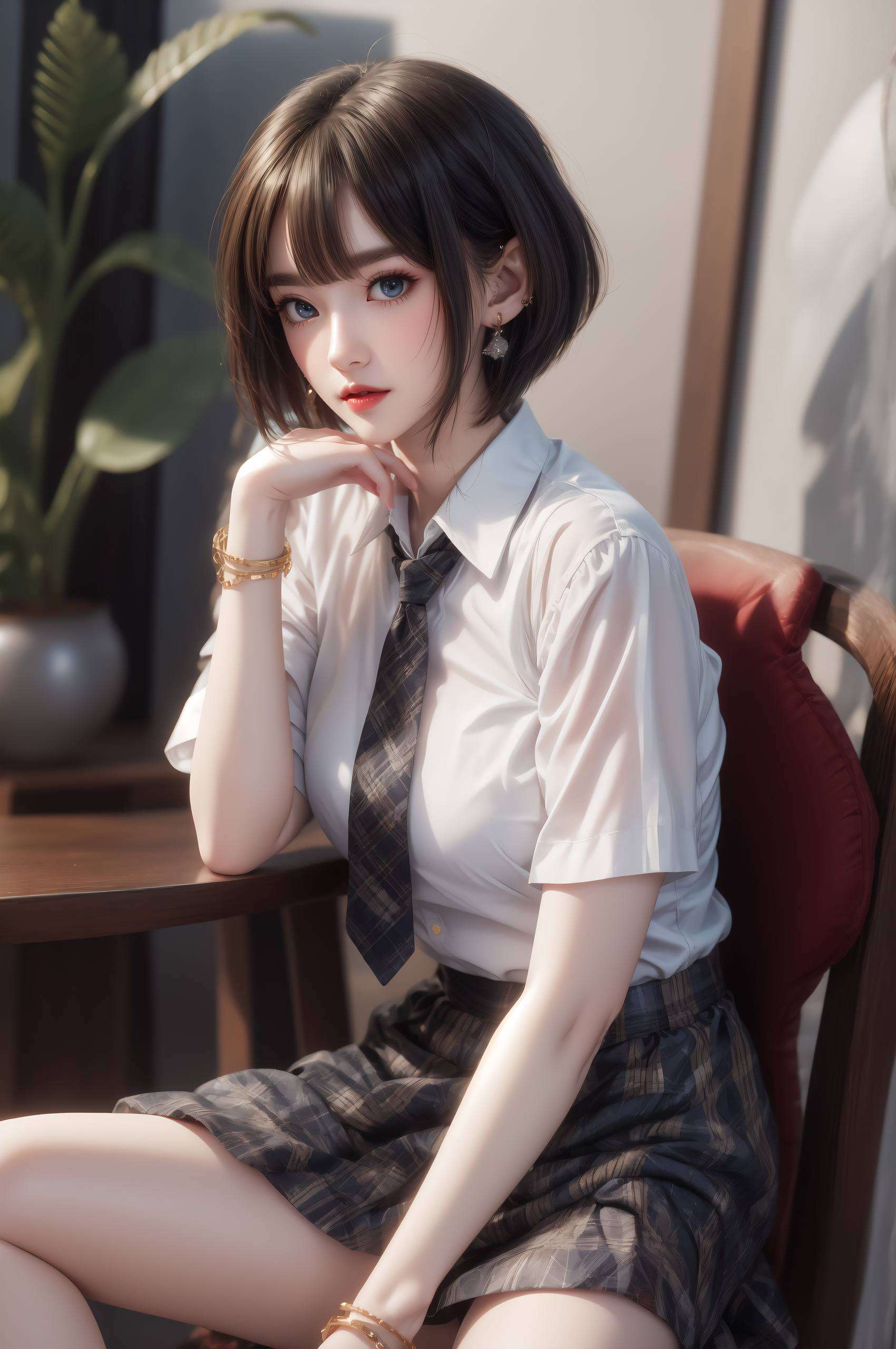 它的线条刚毅国漫女神与美女们不再是柔弱的象征