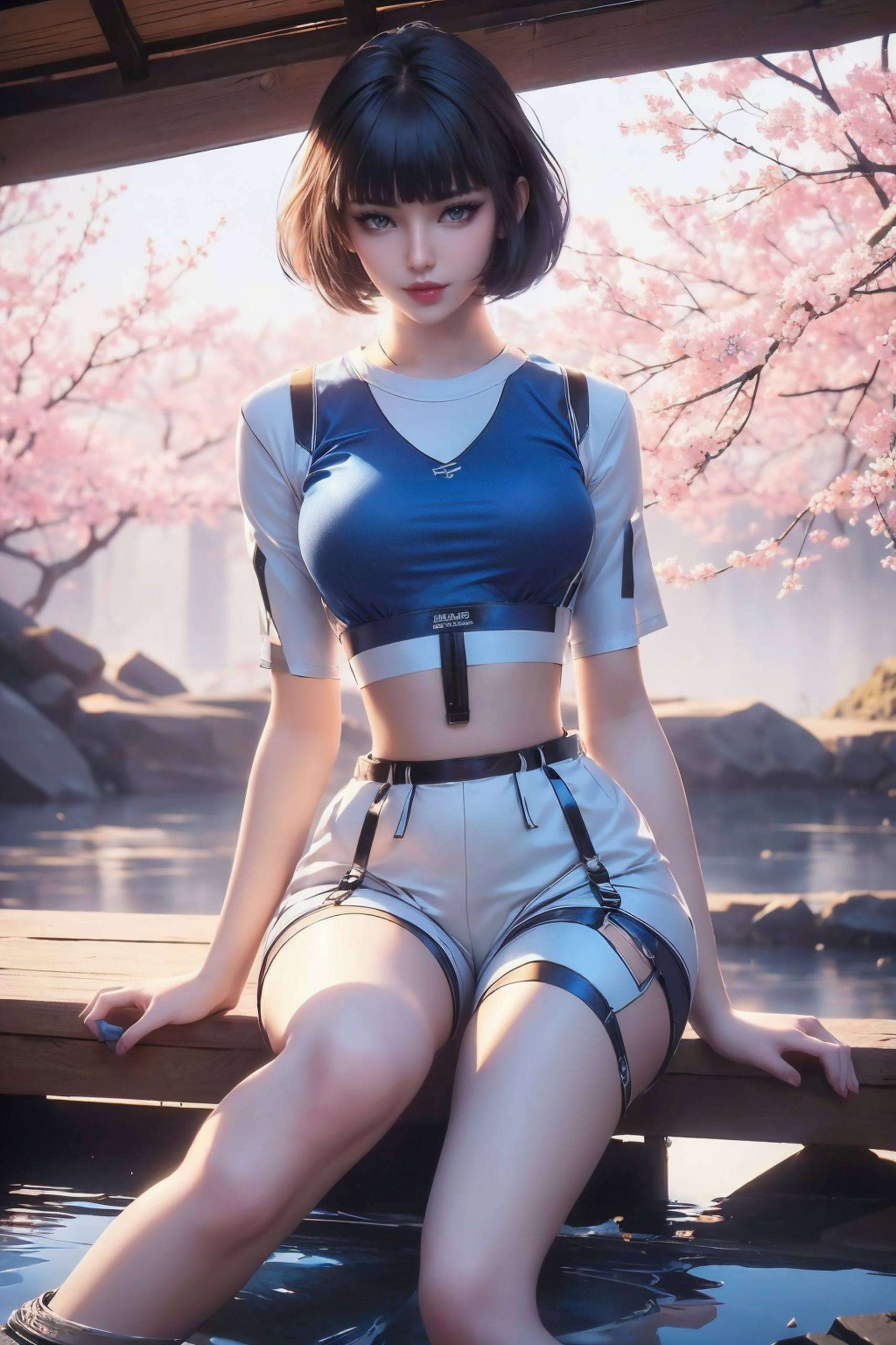 又带着点小调皮让你感受国漫女神的魅力