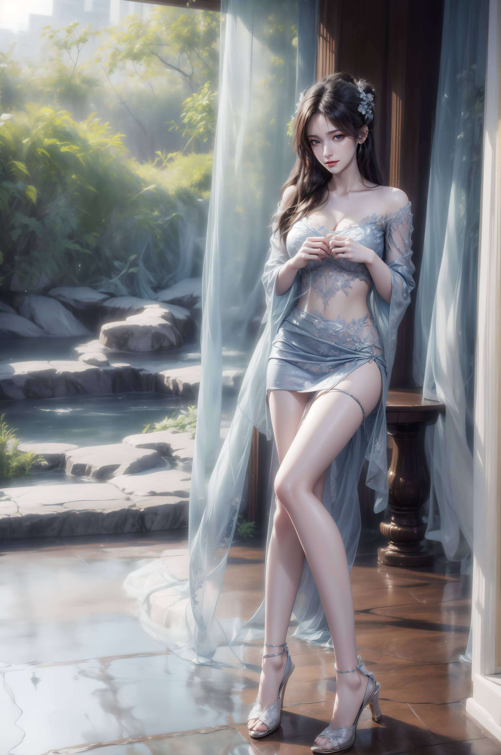 今天给大家带来一款超级萌萌哒的动漫女主徐欣壁纸哦！这款壁纸可是融合了吞噬星空的神秘与国漫女神的甜美嘿
