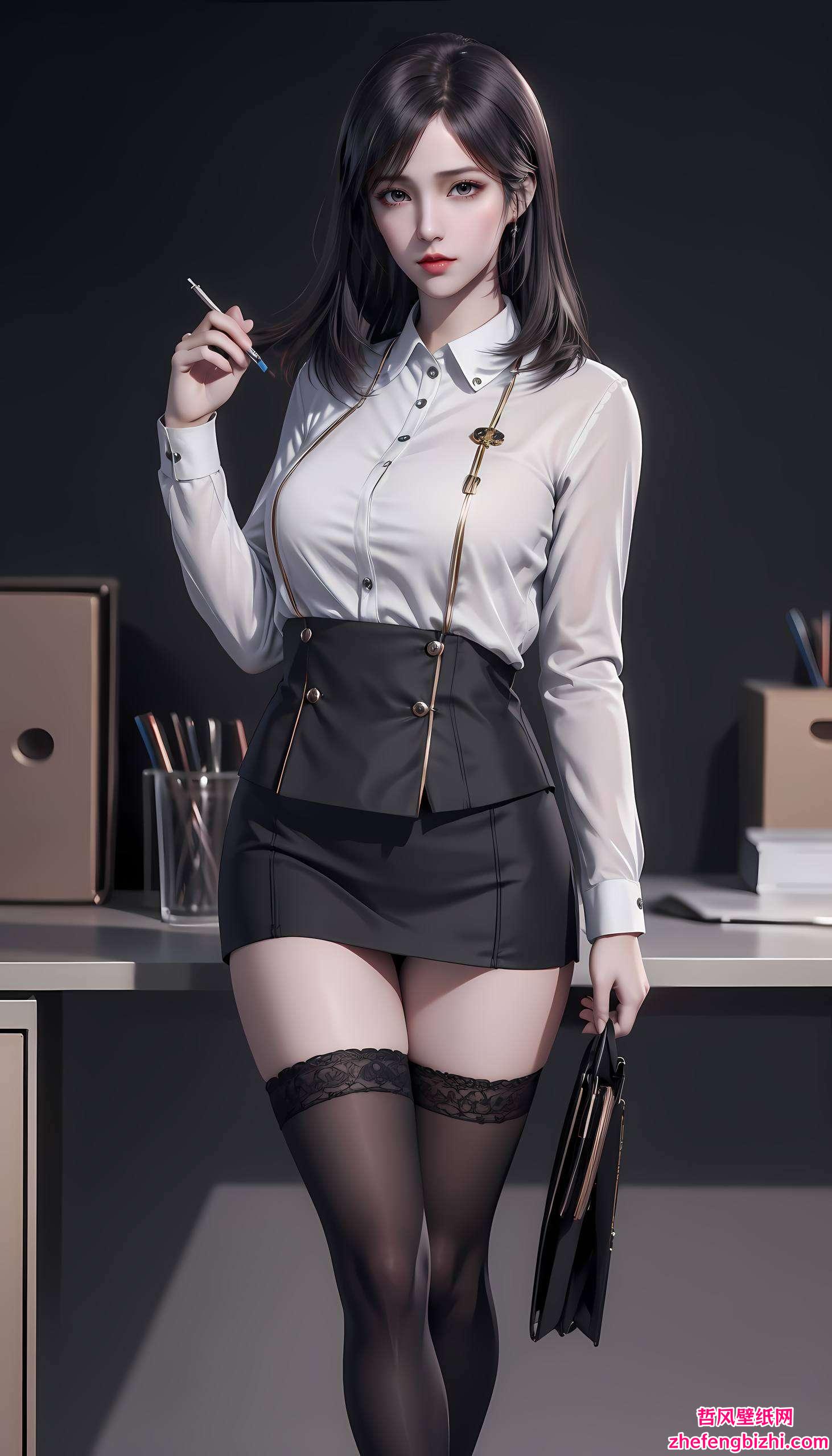 国漫女神徐欣在你的电脑屏幕上轻轻微笑更是充满了小调皮的韵味
