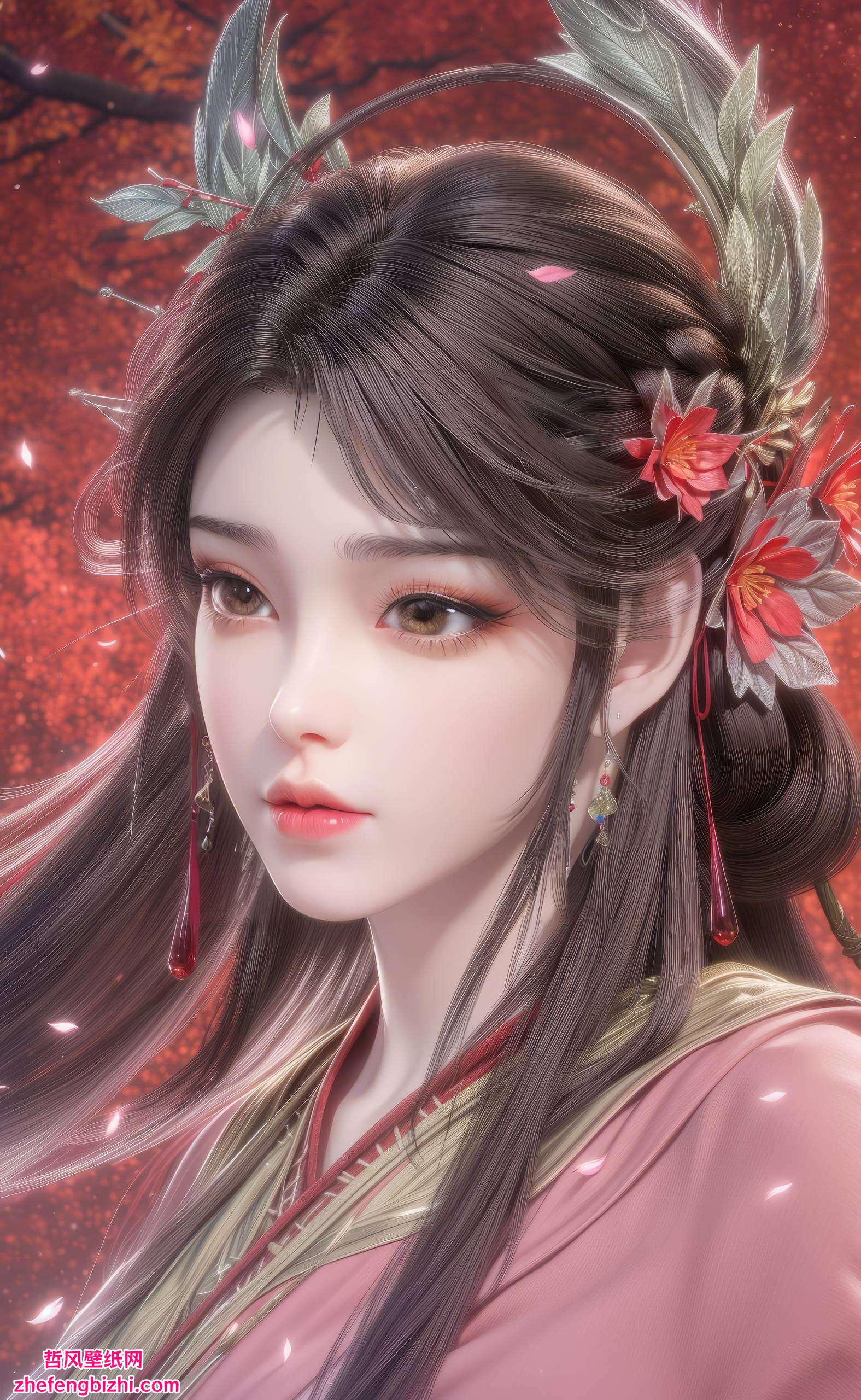 她的眼睛里仿佛能引领我们穿越到那个充满奇幻色彩的世界
