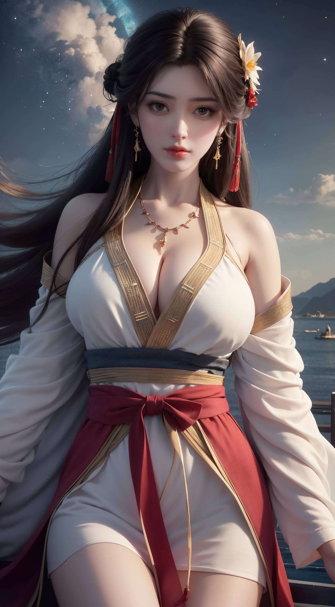粉色梦幻之中火灵儿翩翩起舞
