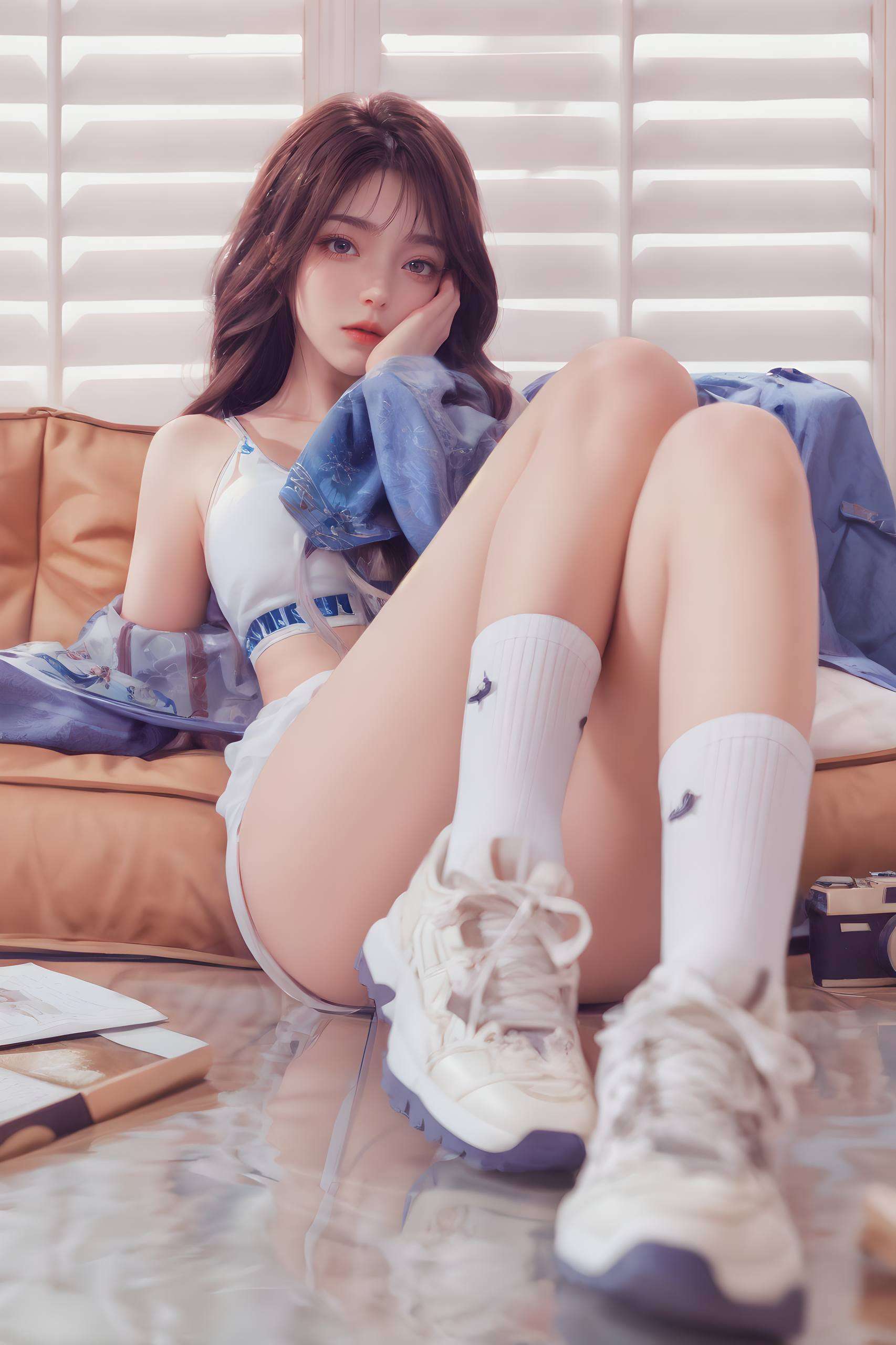为你的Win10桌面带来一抹清新脱俗的唯美气息这款融合了完美世界元素的火灵儿壁纸