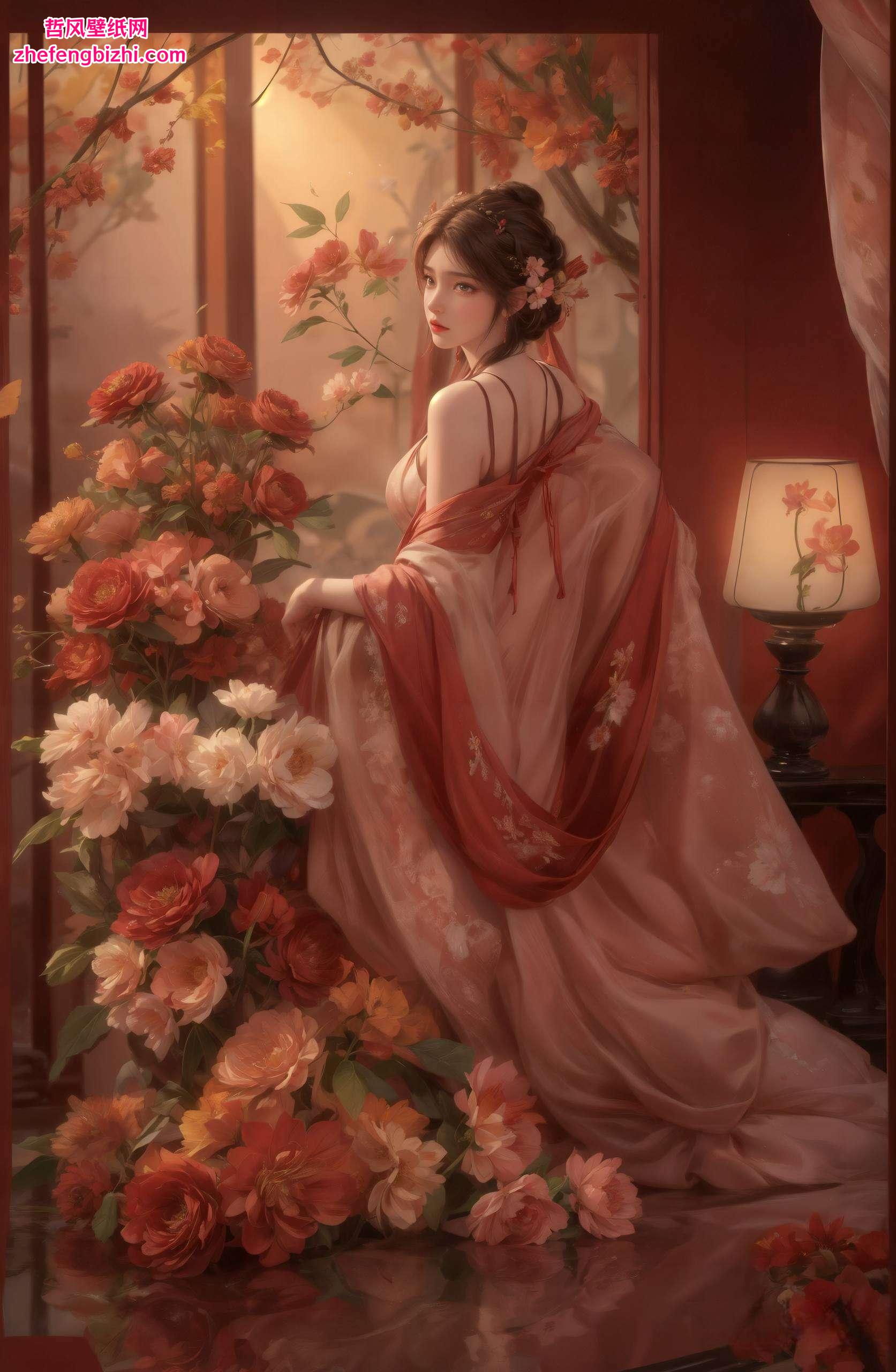 堪称AIGC免费壁纸界的翘楚这位国漫女神