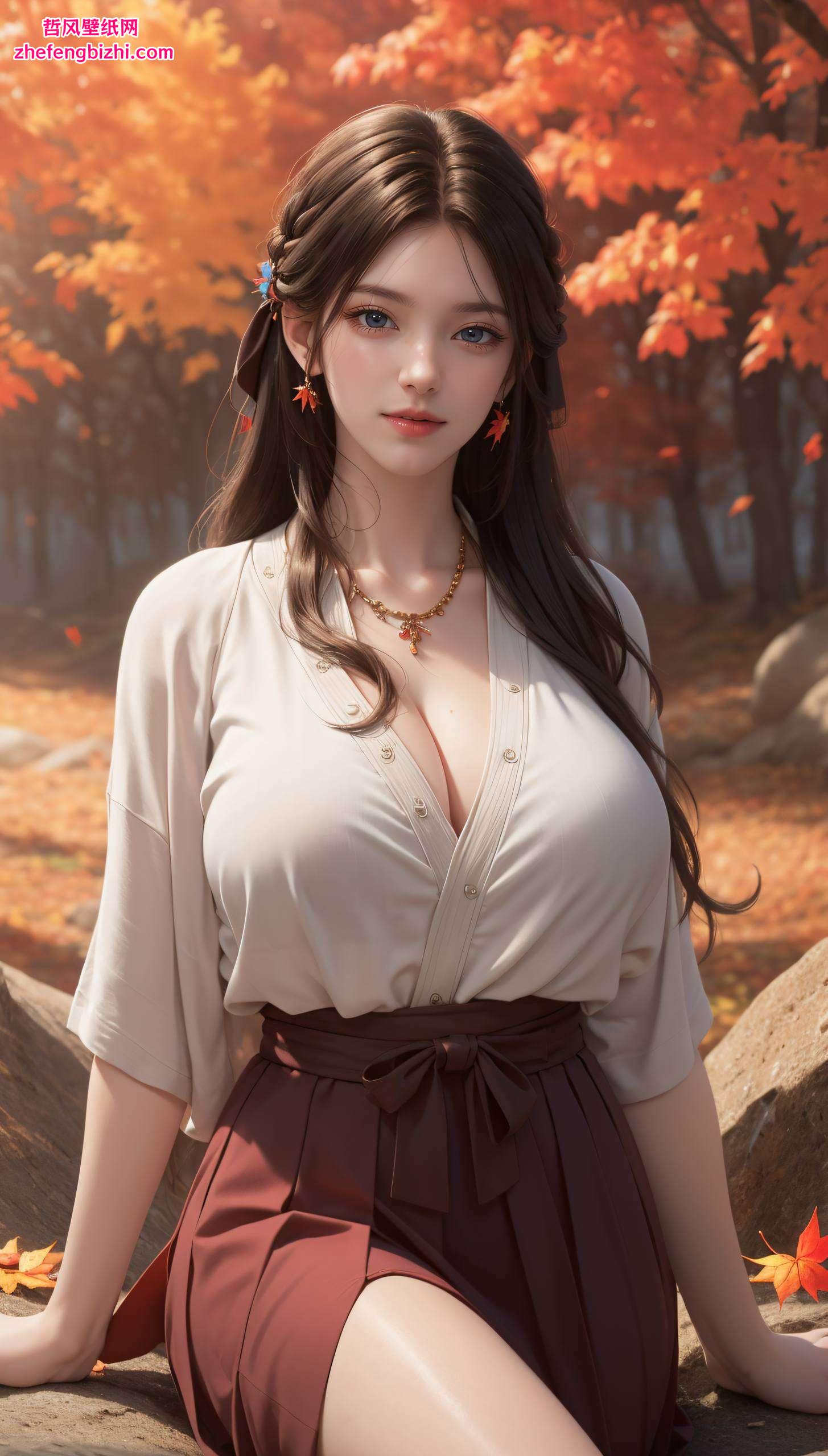 简直让人忍不住想戳一戳她的脸颊！快来下载这款AIGC免费壁纸今儿给大家带来一款绝世好物——火灵儿双生高清壁纸