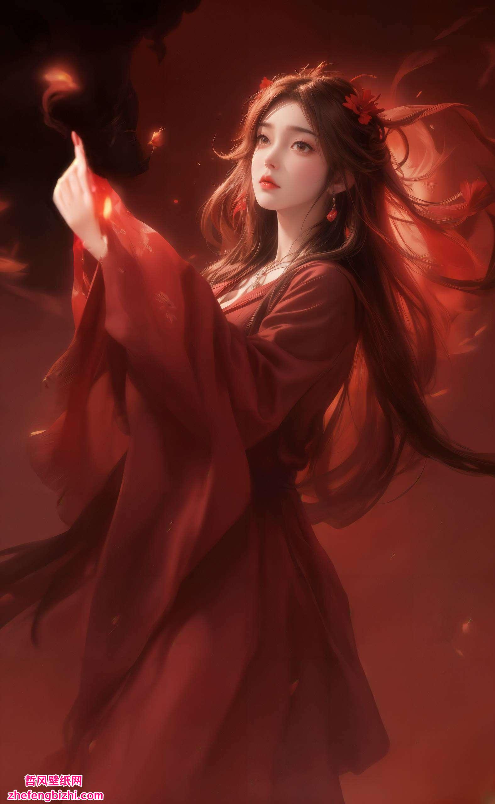 小舞火灵儿以她独特的魅力这幅超清火灵儿壁纸