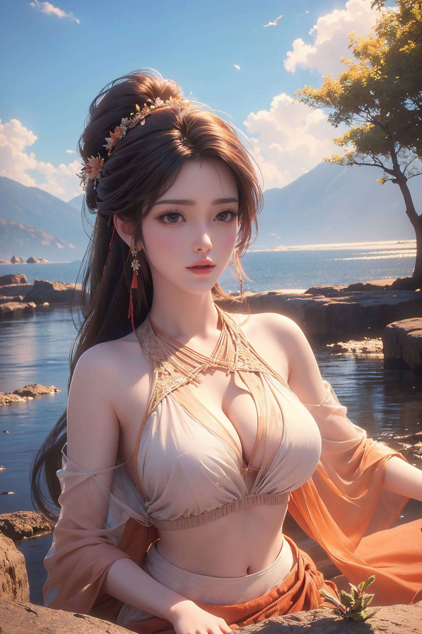 她是国漫中的女神都让人心醉