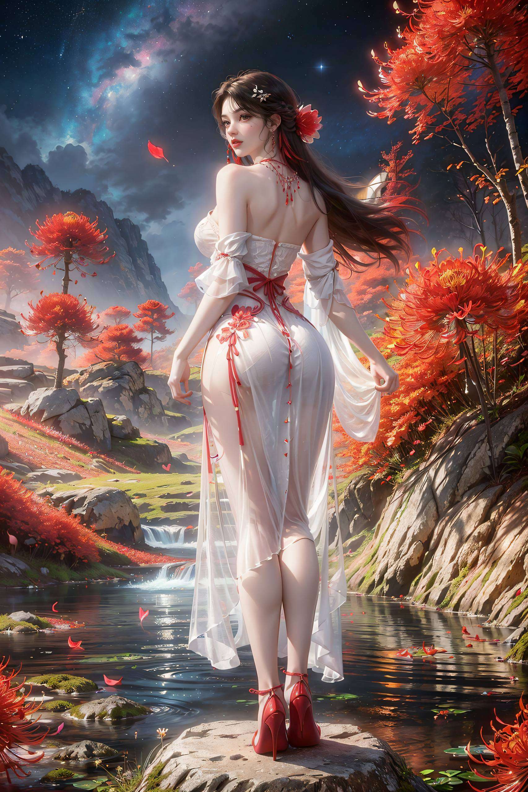 既展现了国漫的细腻之美成为了无数动漫迷心中的女神