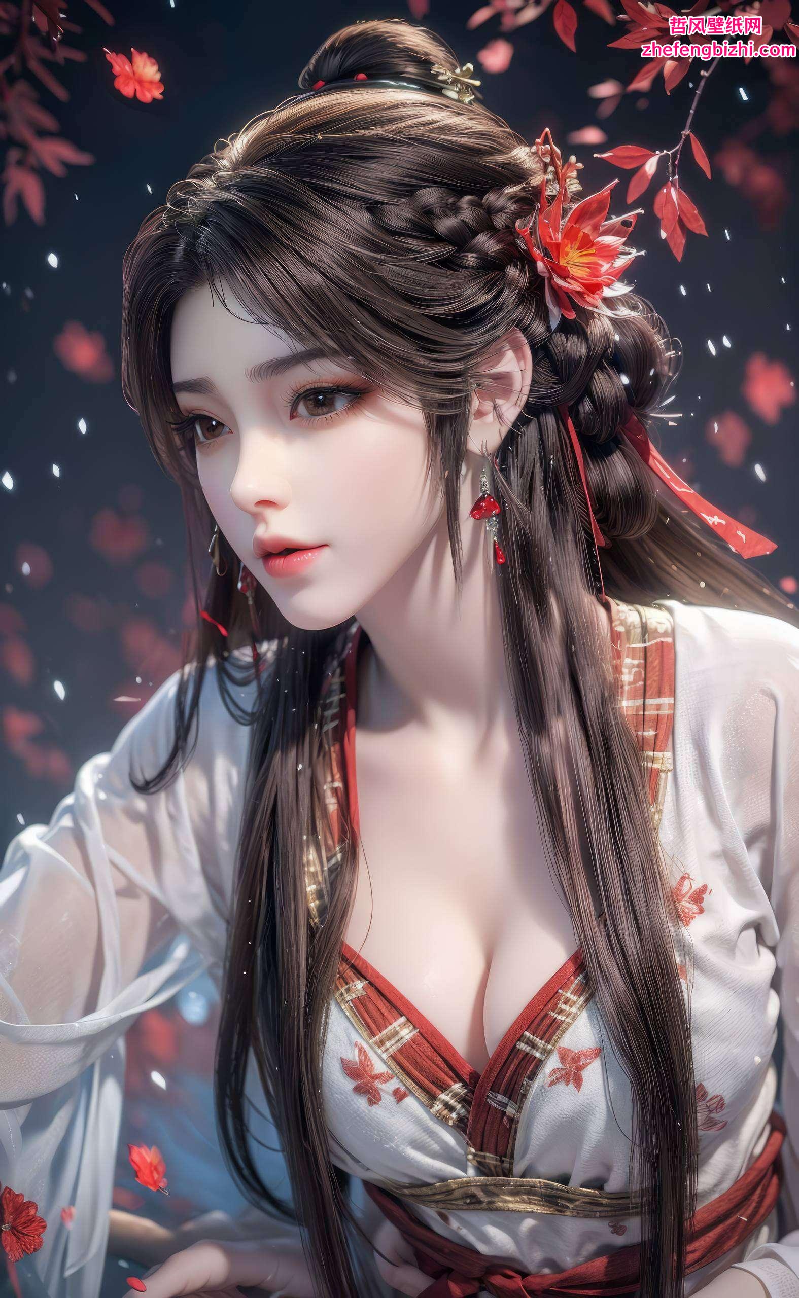 让人忍不住为之倾倒她是《完美世界》中的一位灵动而神秘的国漫美女