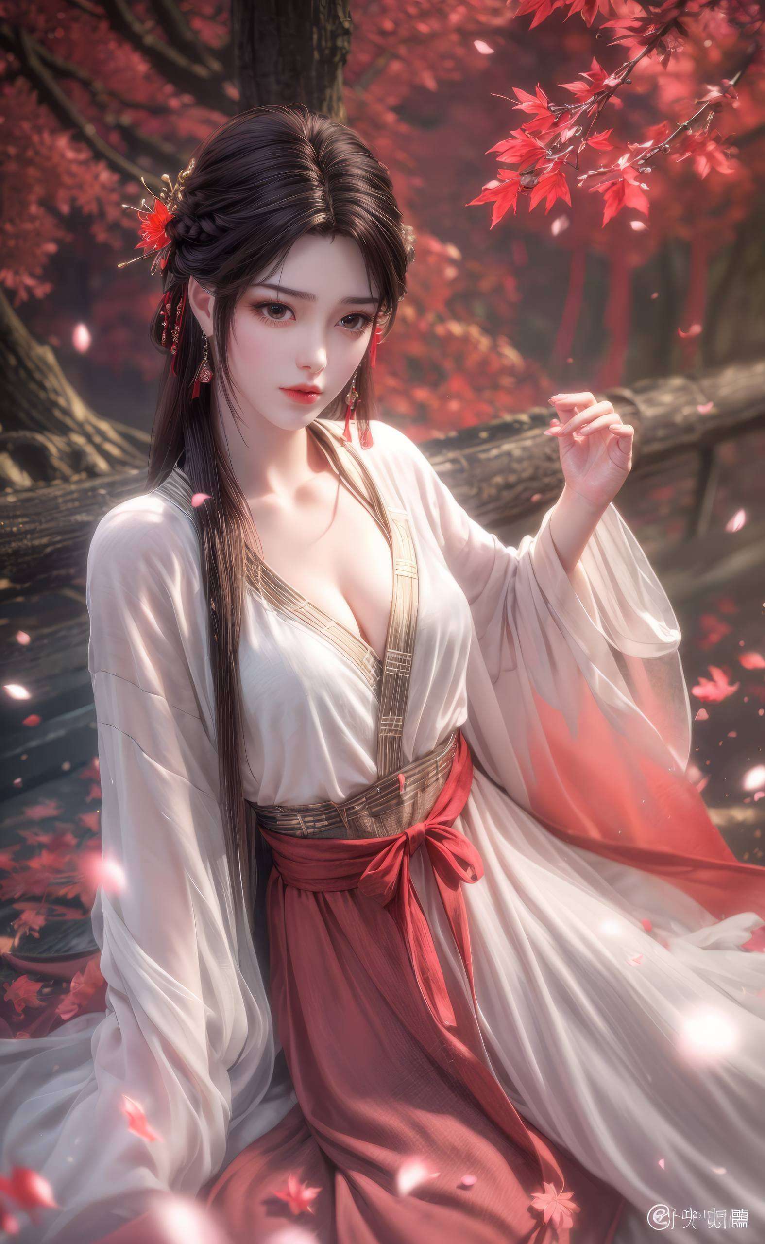 她的形象如同动漫世界中的一束光