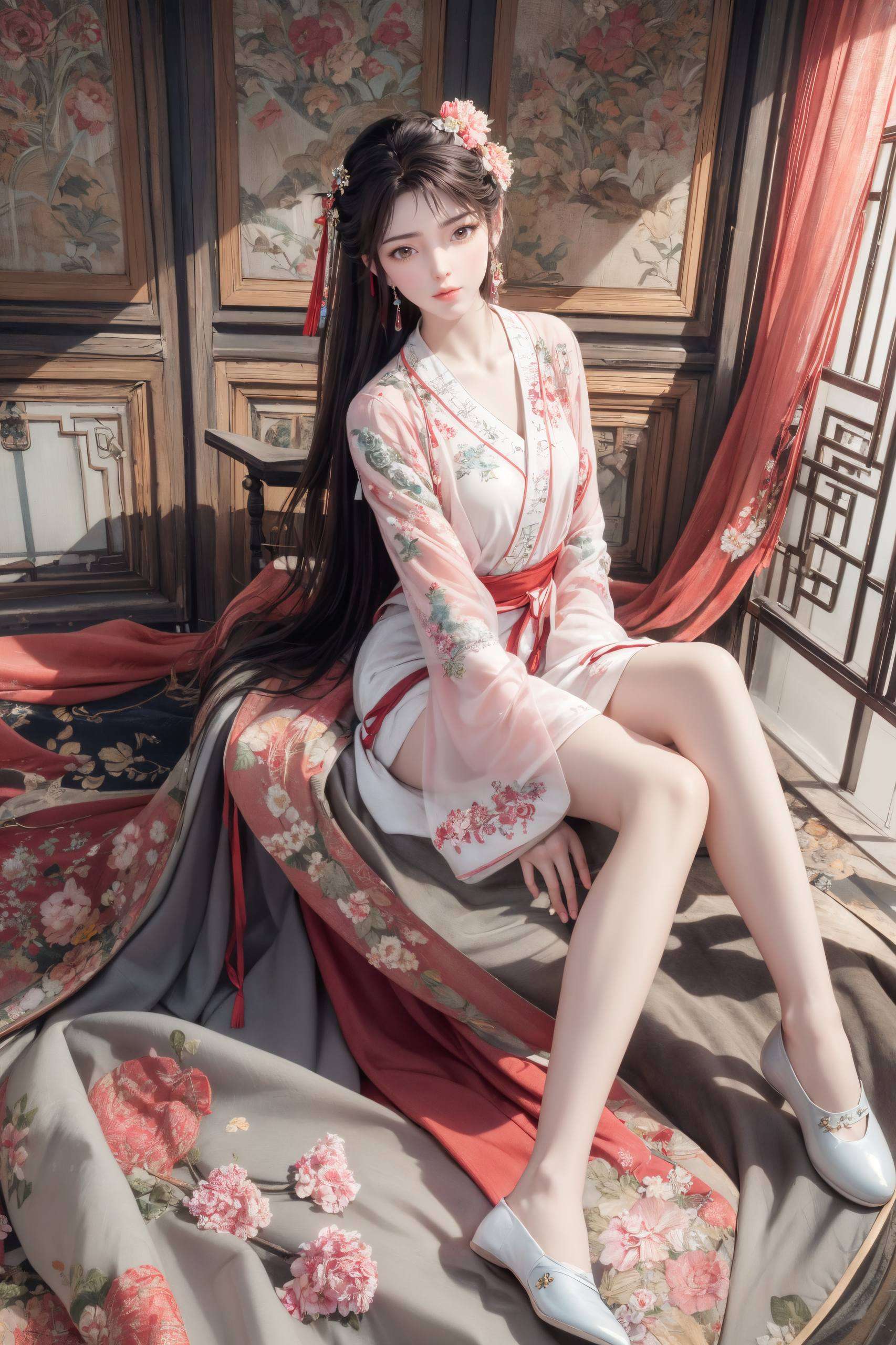 捕捉国漫女神的每一丝风情化为电脑壁纸