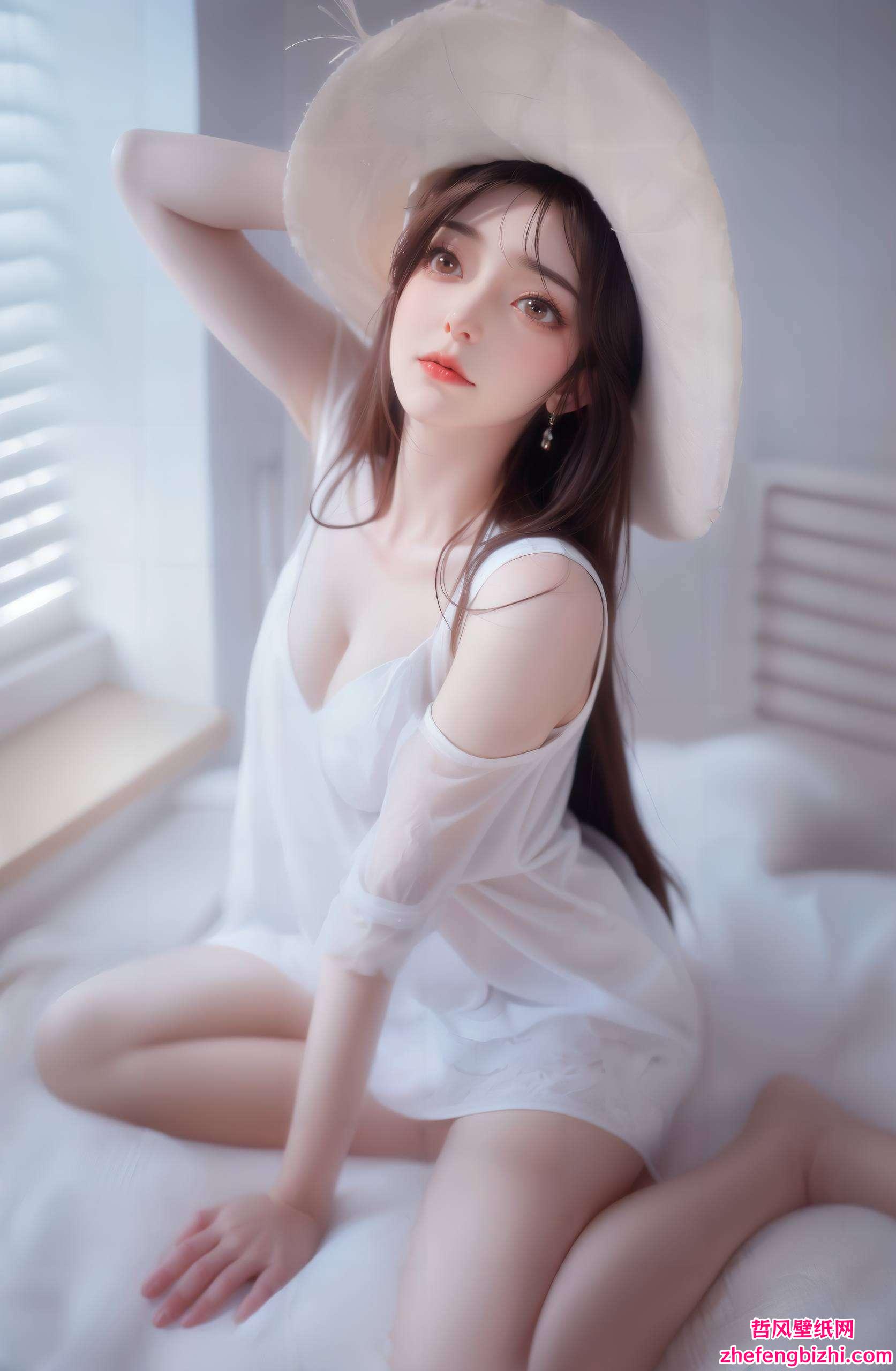 灵动的大眼睛加上俏皮的小辫子