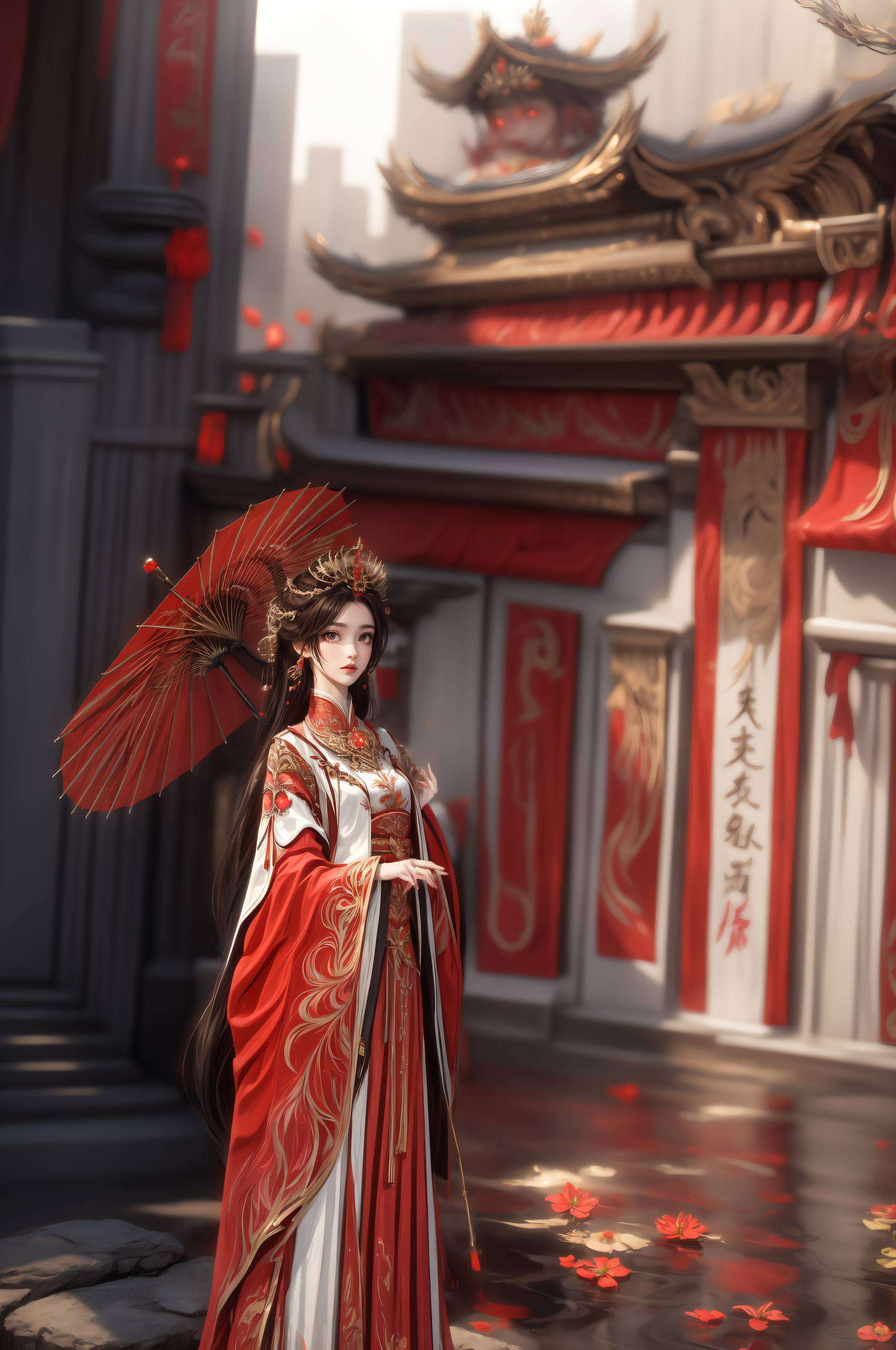 嘿我们的国漫女神火灵儿华丽变身