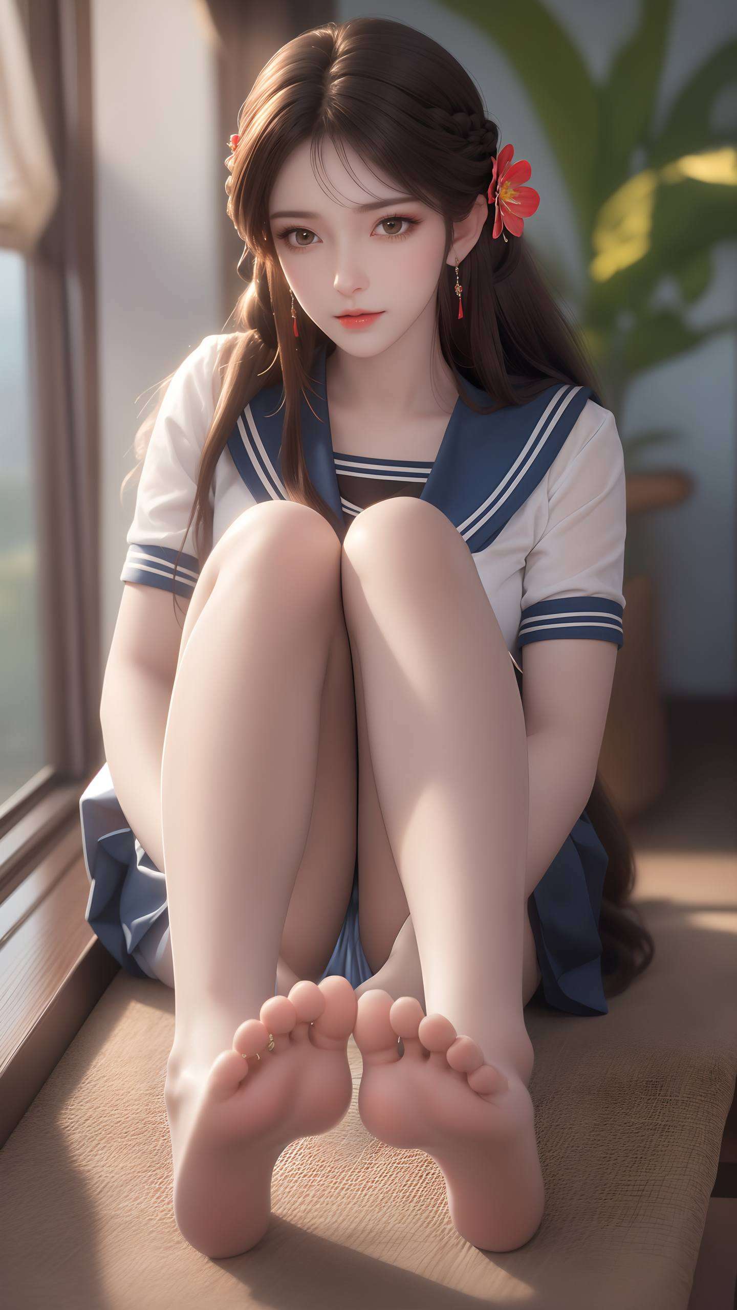 都能感受到她那深邃的眼神和柔美的身姿火灵儿高清壁纸电脑版