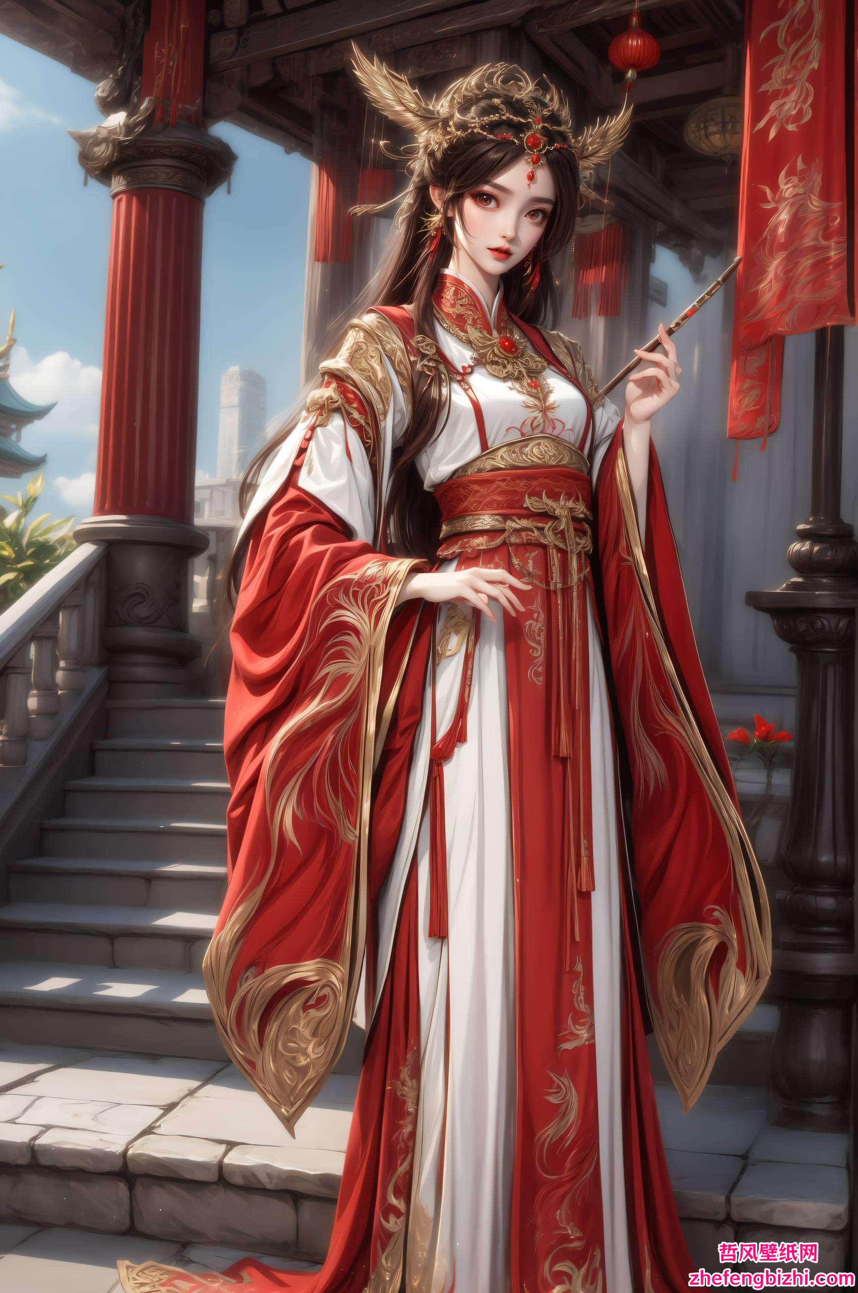 火灵儿我是不是超级可爱呢？”她的壁纸