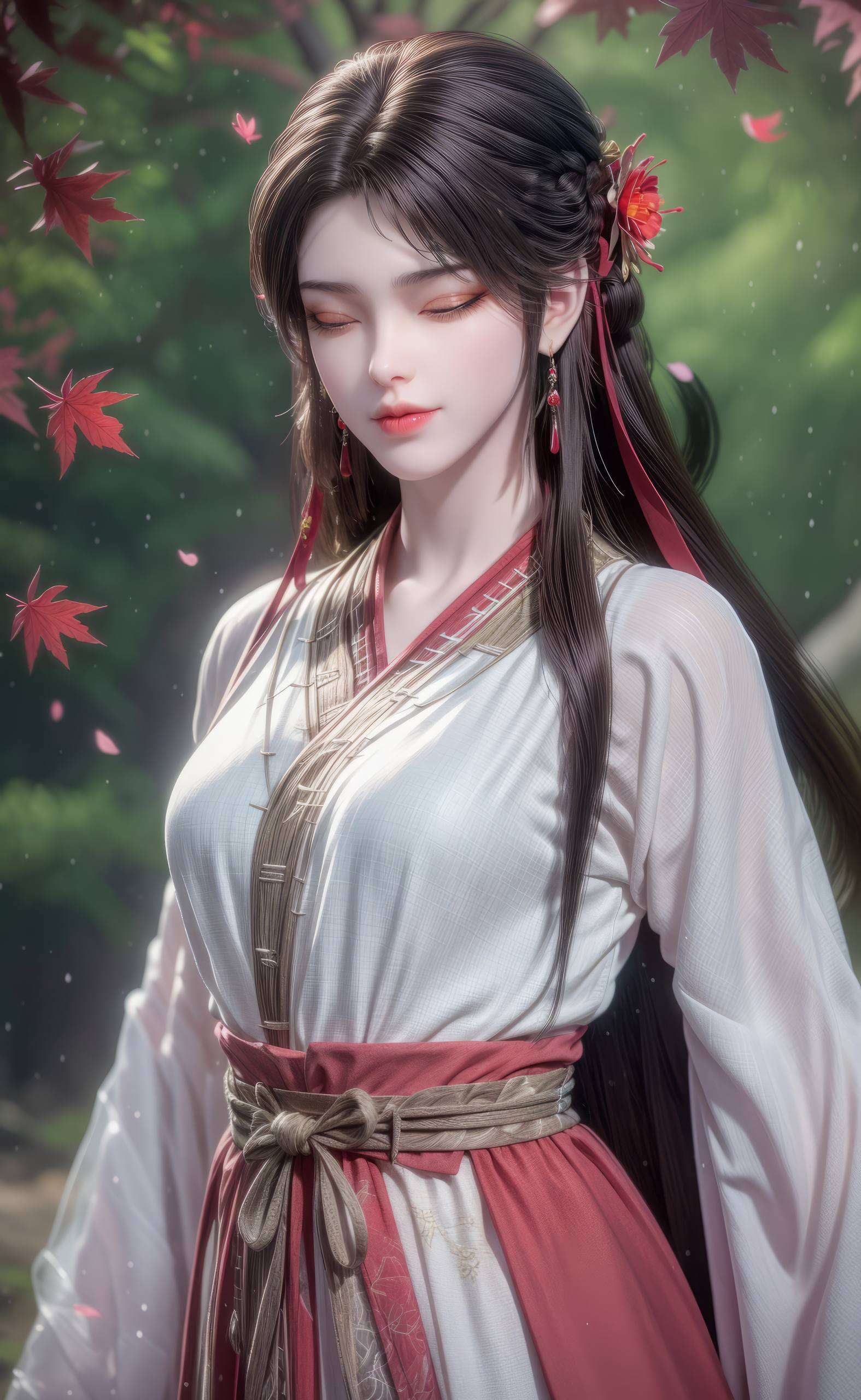 就像是从国漫世界里跳出来的小精灵还有那股子小调皮