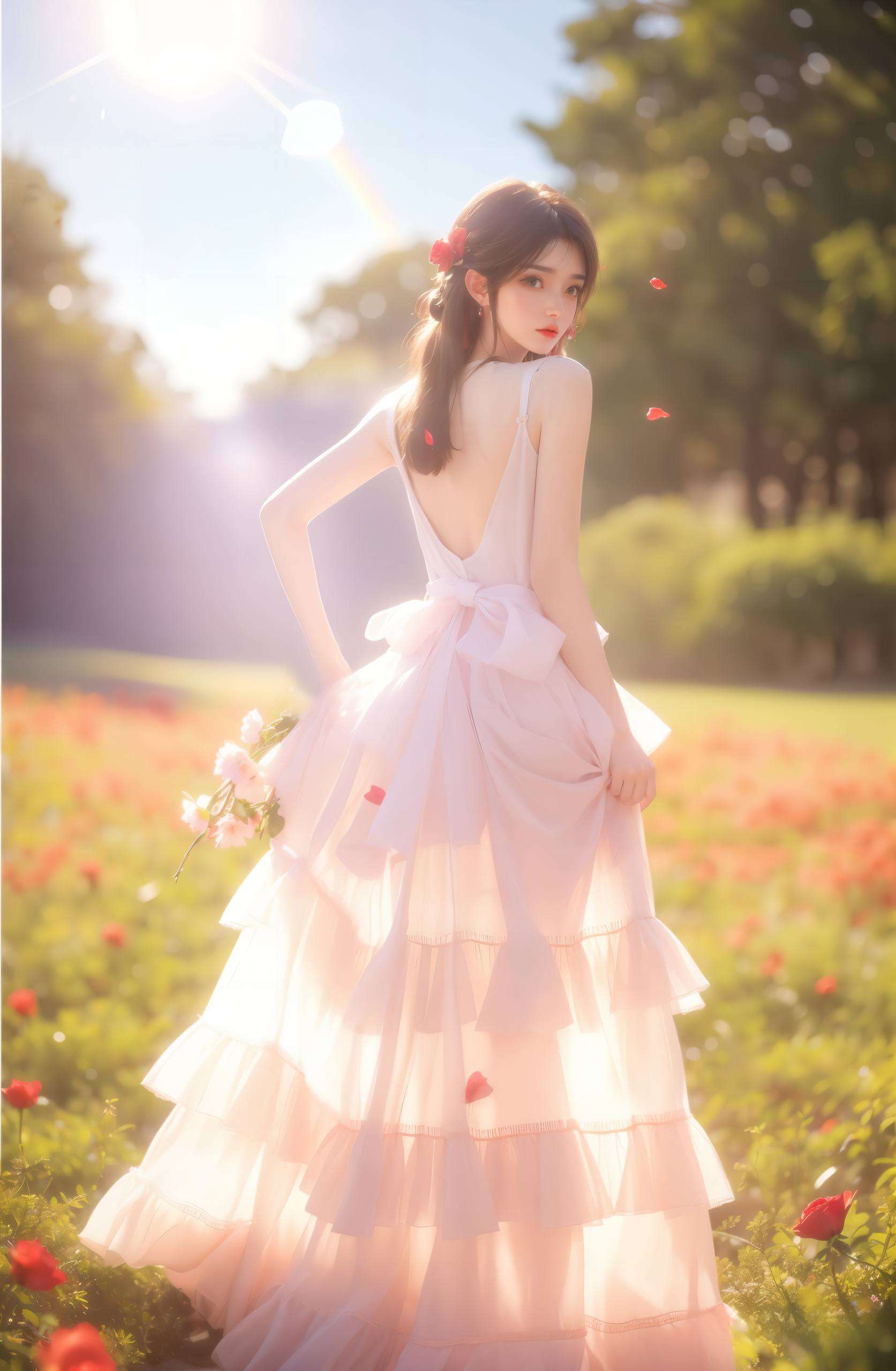 她是那完美世界中的一抹炽热火焰这位英勇的少年
