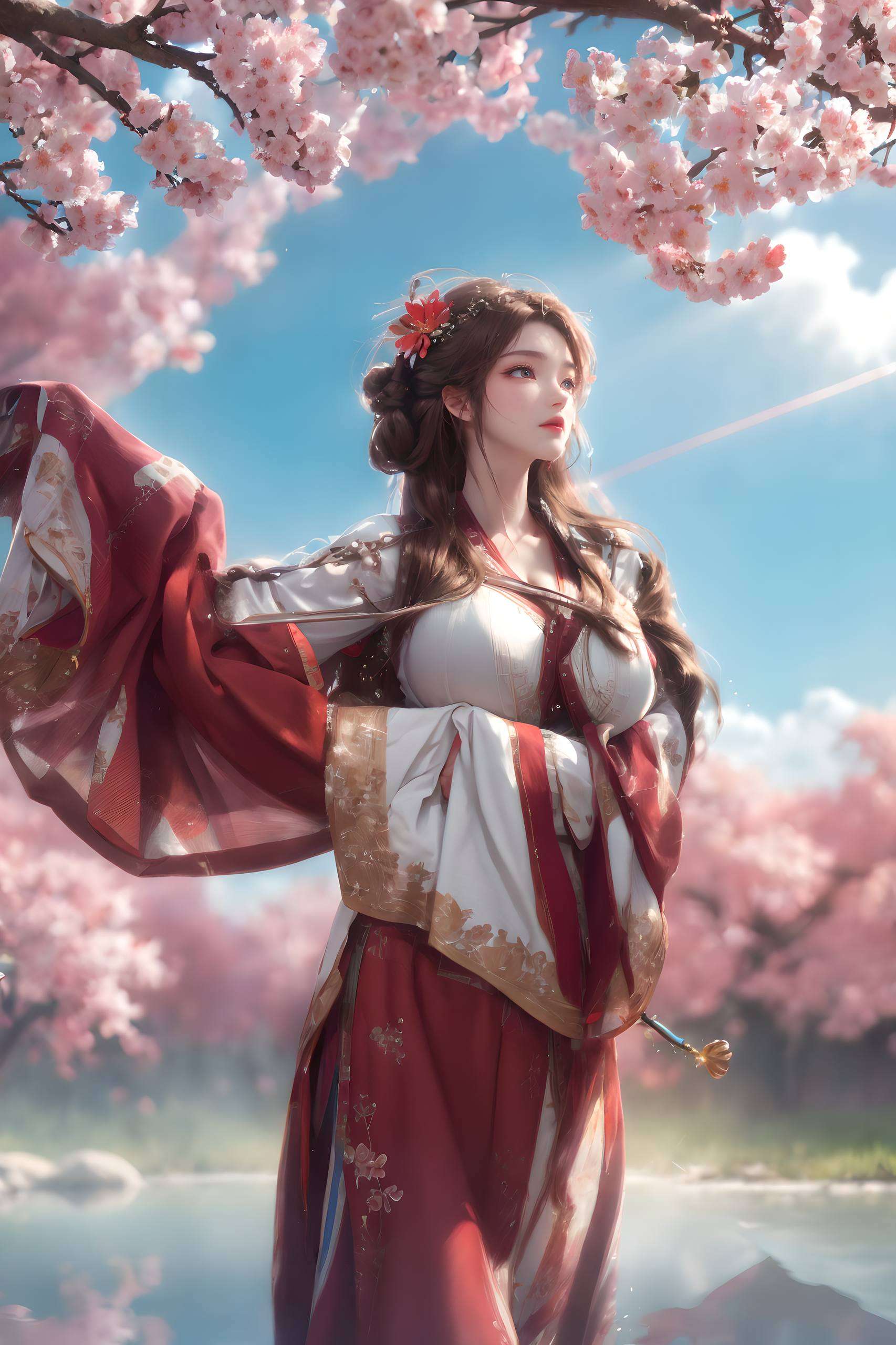 捕捉了这位国漫女神的每一个细节都仿佛在诉说着古老神话中的秘密