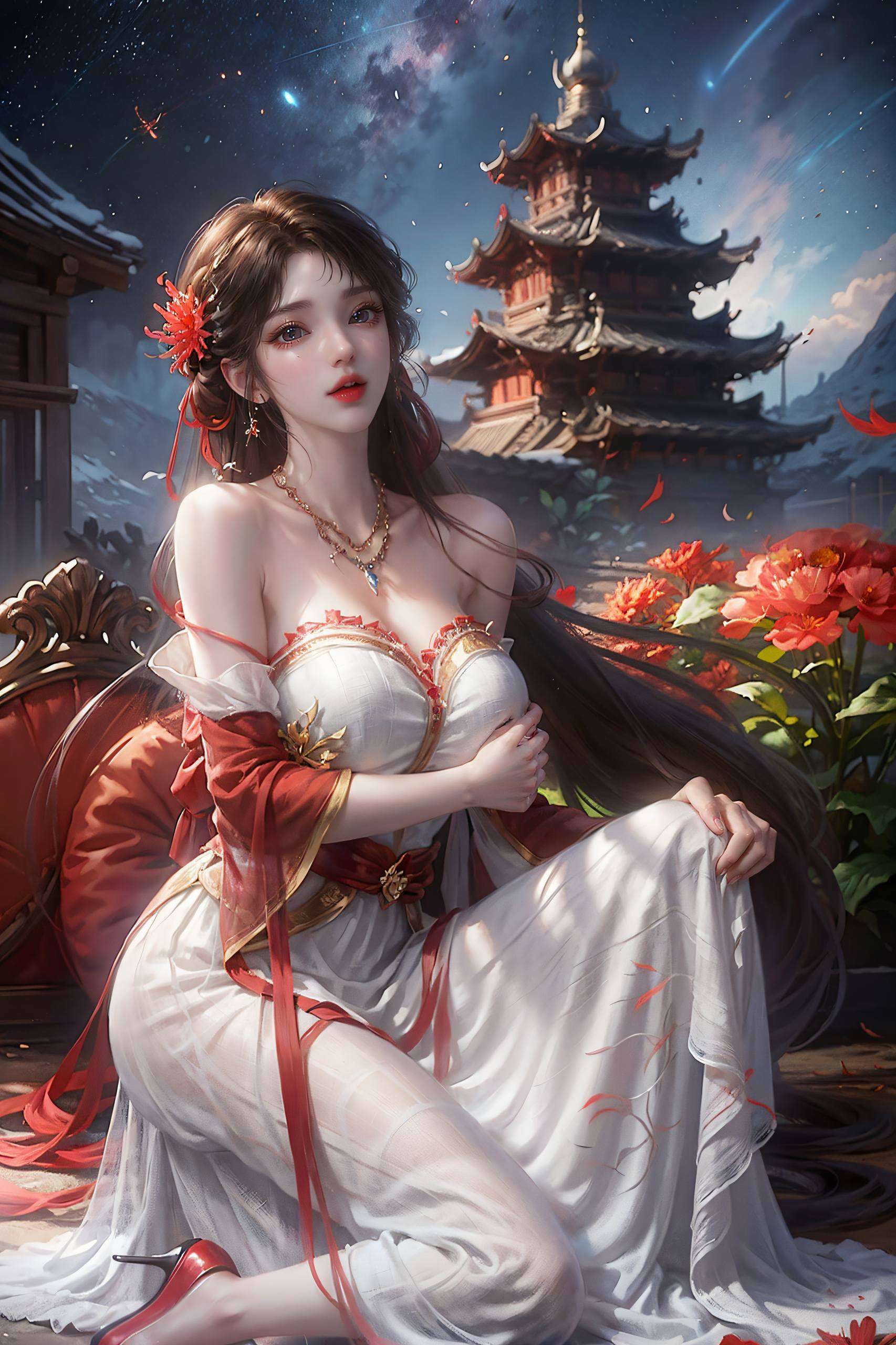 主角可是我们国漫界的女神级角色——火灵儿哦！这位来自《完美世界》的小仙女不仅拥有梦幻般的颜值