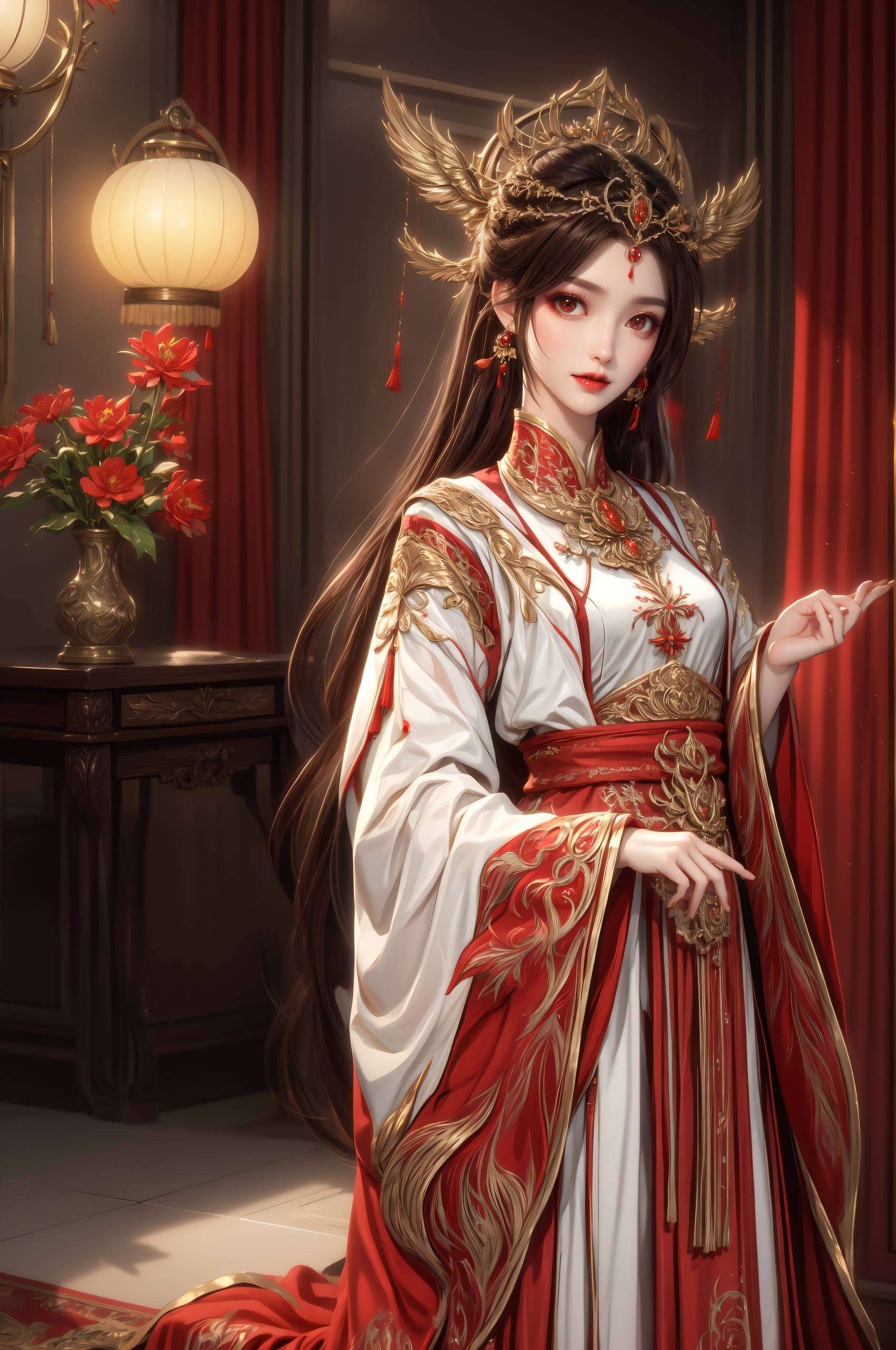 火灵儿温暖人心；她的灵动身姿