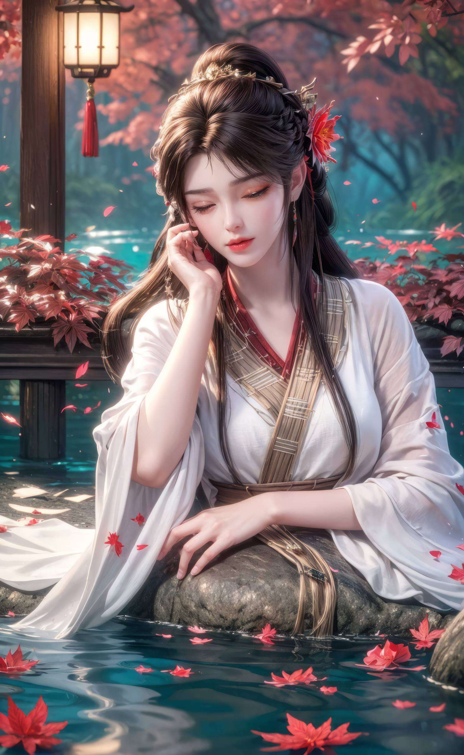 如一道彩虹划破天际在这完美世界的画卷中