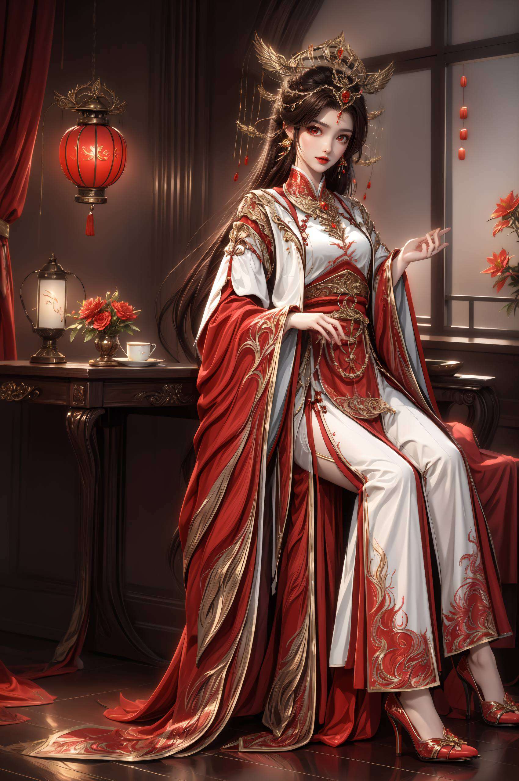 仿佛置身于那梦幻般的玄幻世界每当目光落在她身上