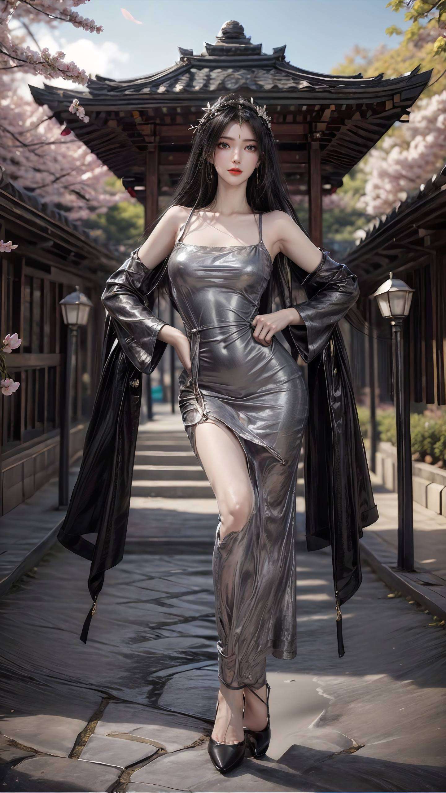 国漫美女的灵动眼神让每一次打开电脑