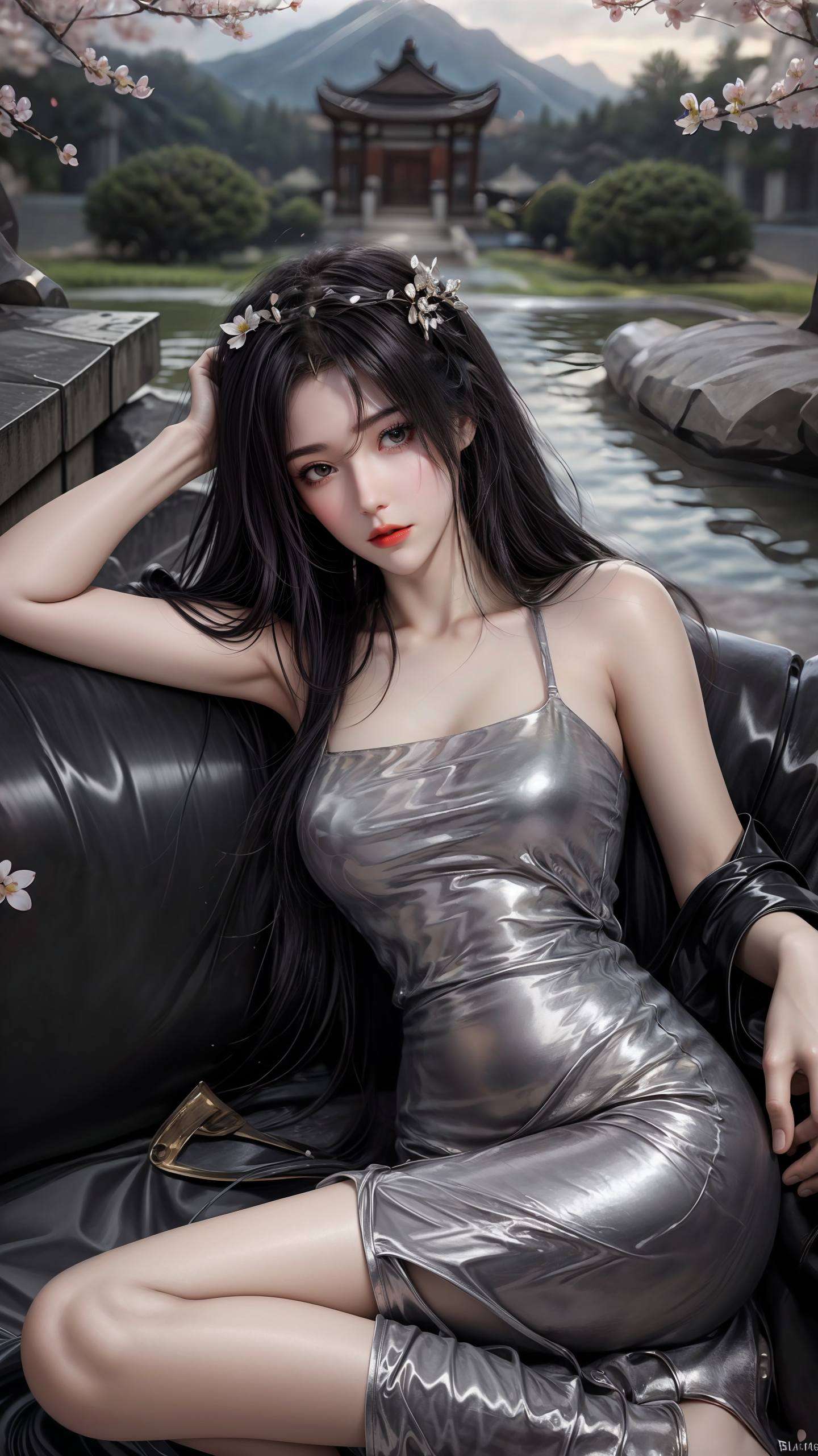 便如同置身于一场美丽的梦境那深邃的眼眸中