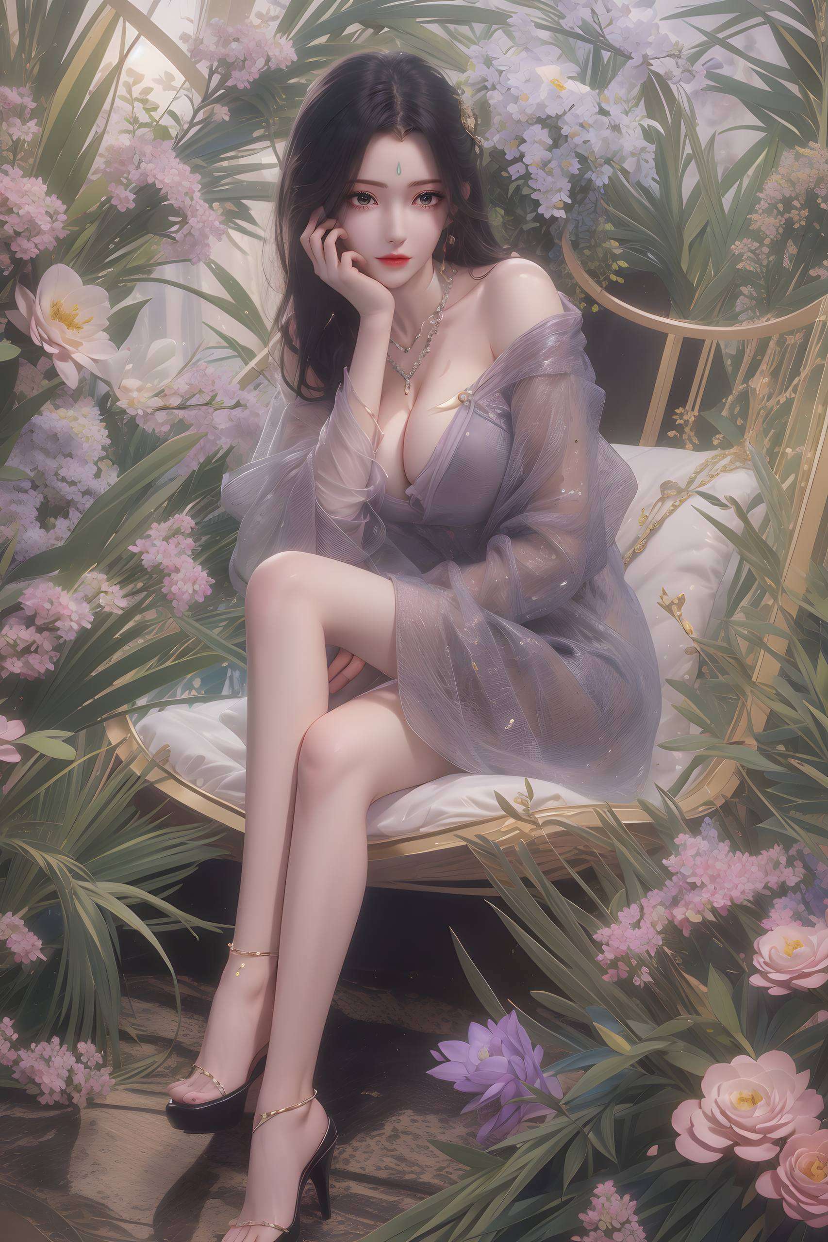 这一幅国漫壁纸既是视觉的盛宴