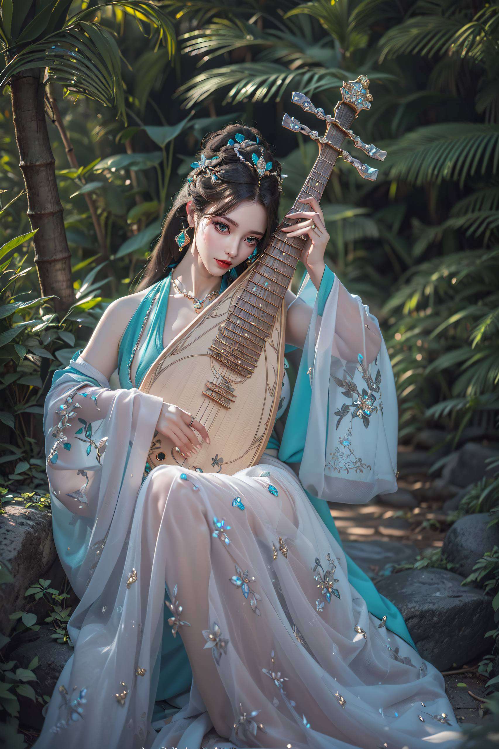 成为了无数人心中的完美女神既有深不可测的智慧