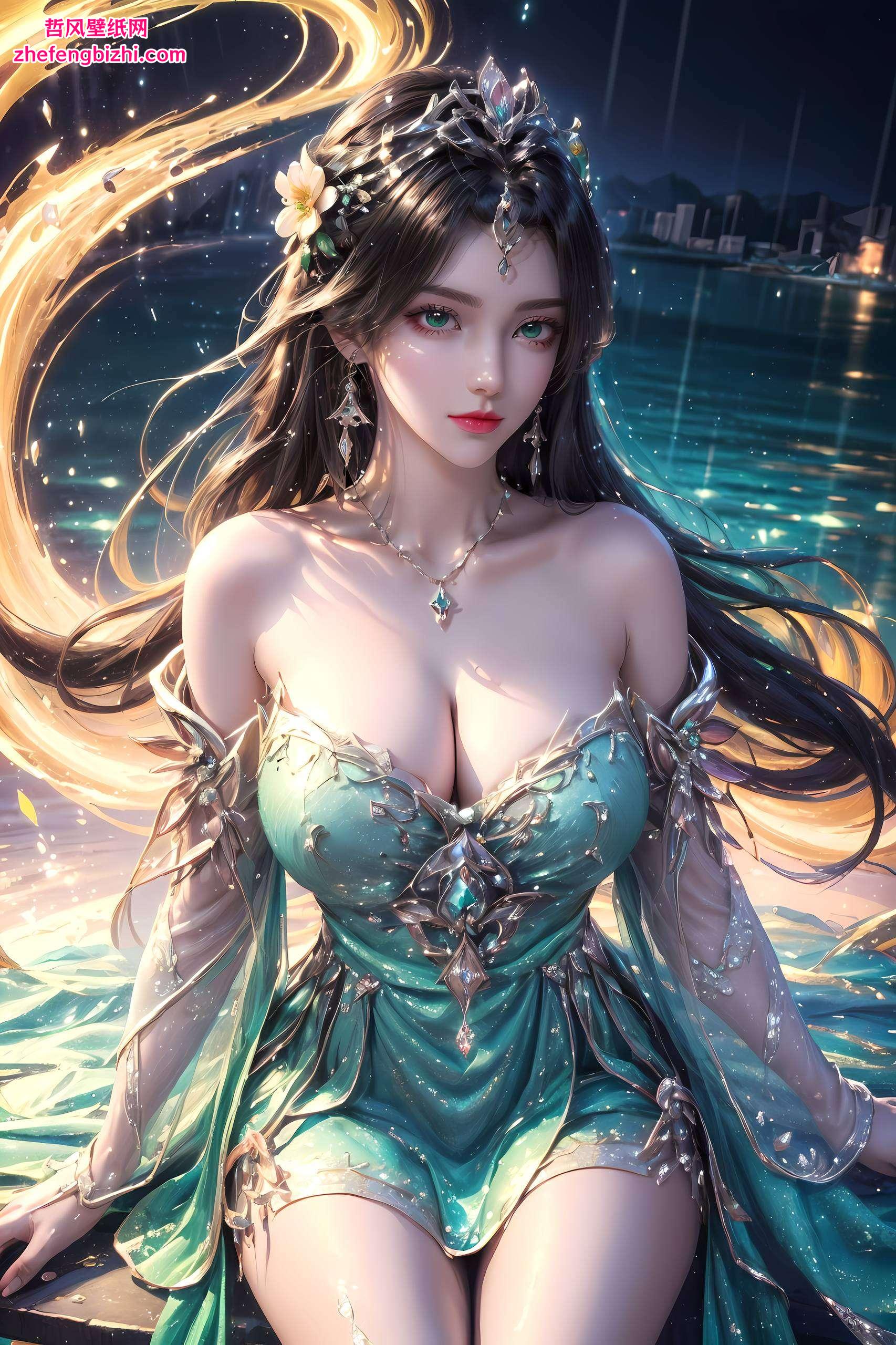 在这五彩斑斓的动漫世界中动漫美女的形象