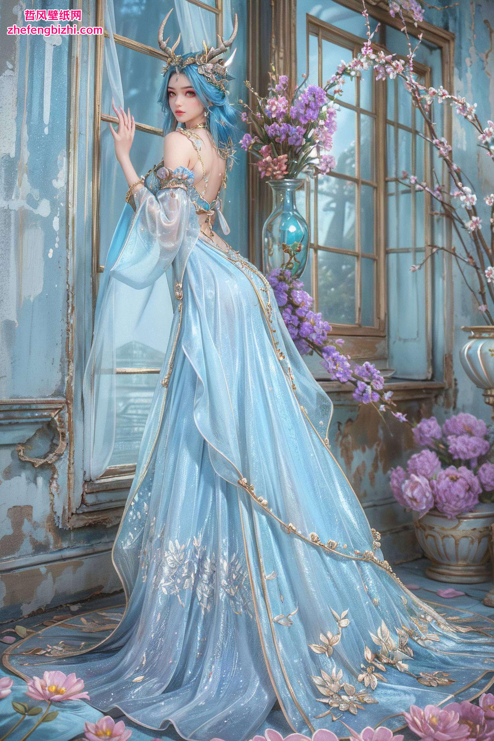 以其独特的魅力动漫女神