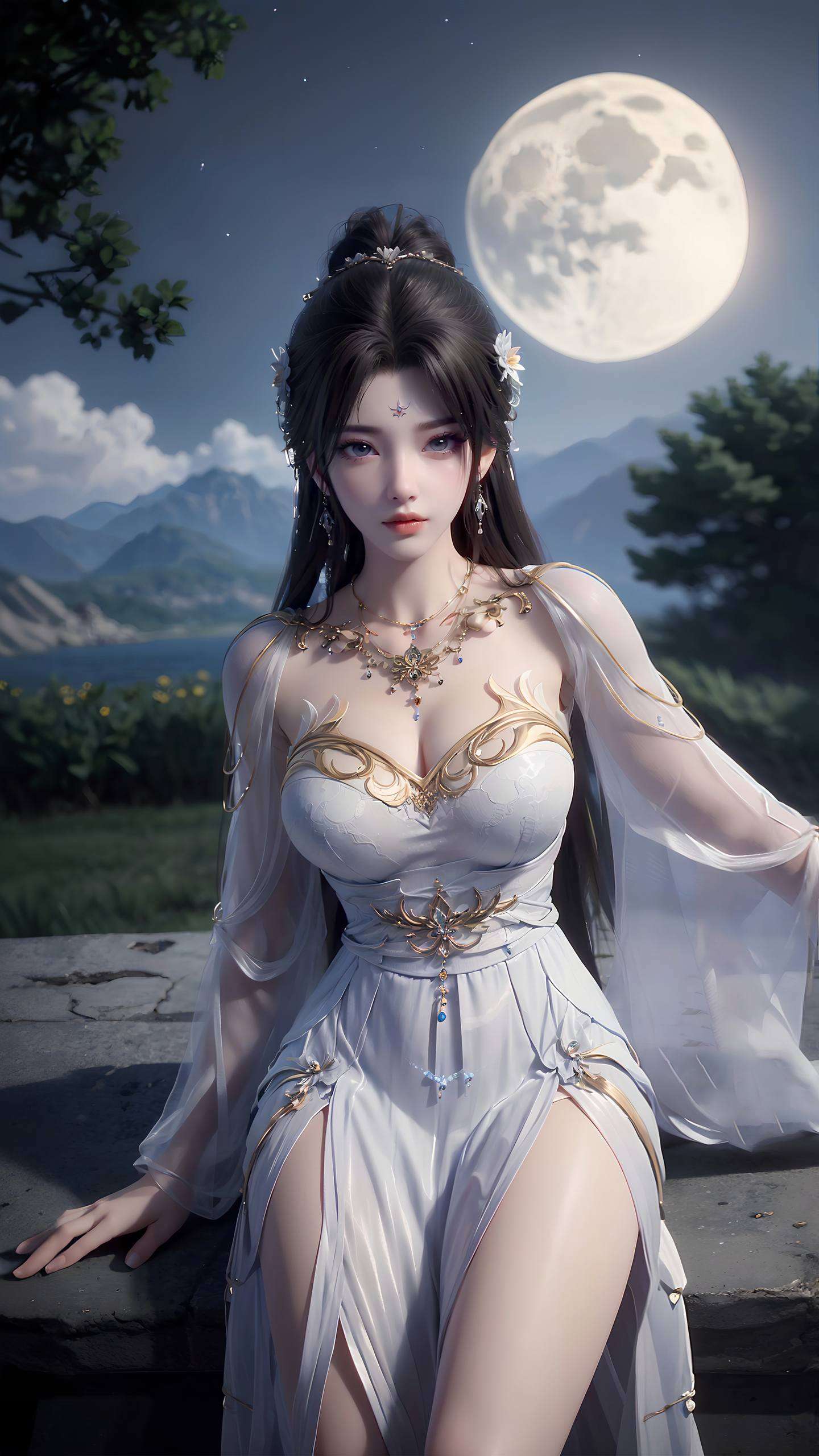 如同完美世界中的一抹绝美风景清漪的最新壁纸图片