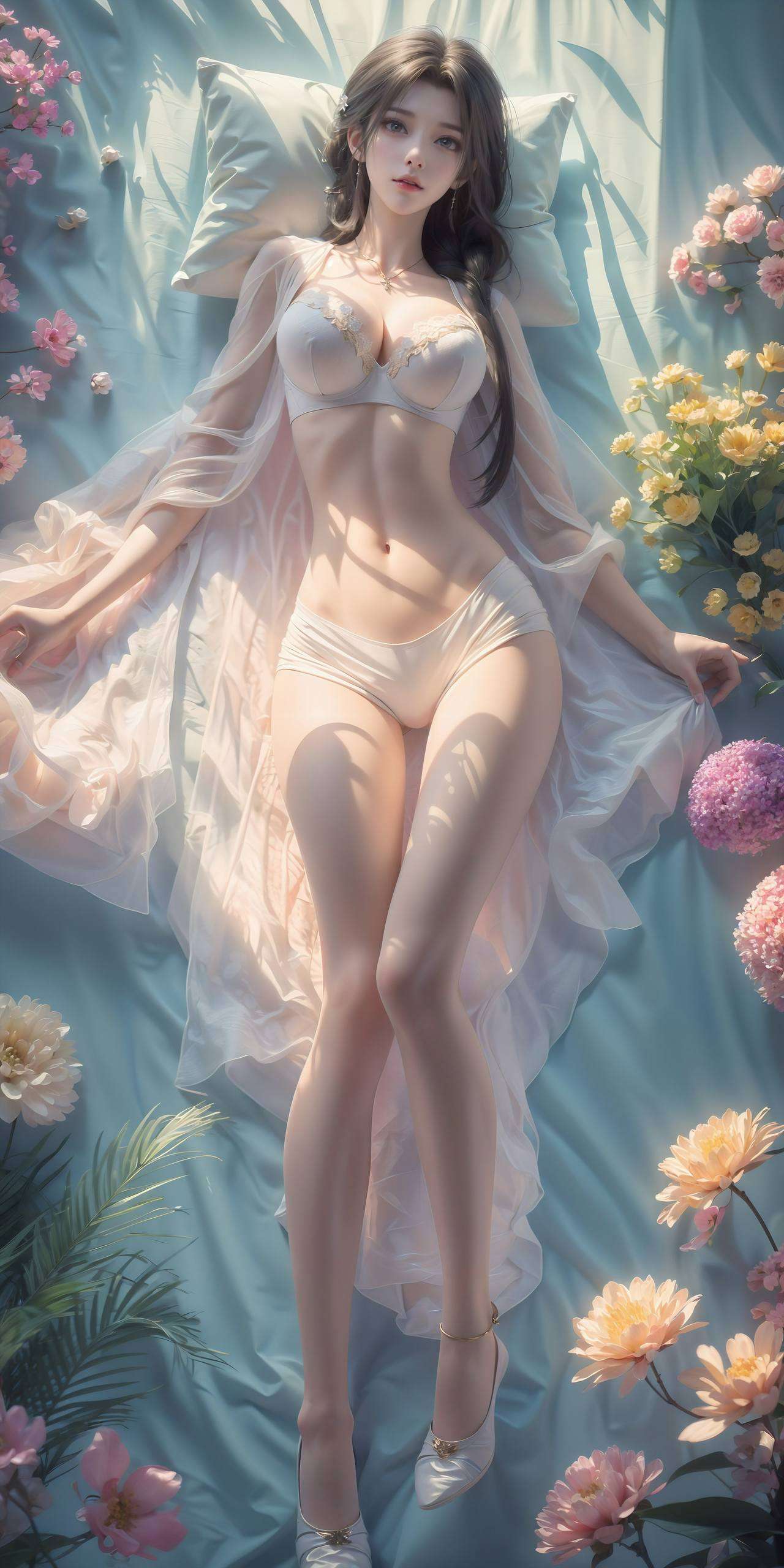 你的电脑屏幕上今天给大家带来一组超级养眼的国漫女神——清漪的长腿高清壁纸!这可不是一般的壁纸哦