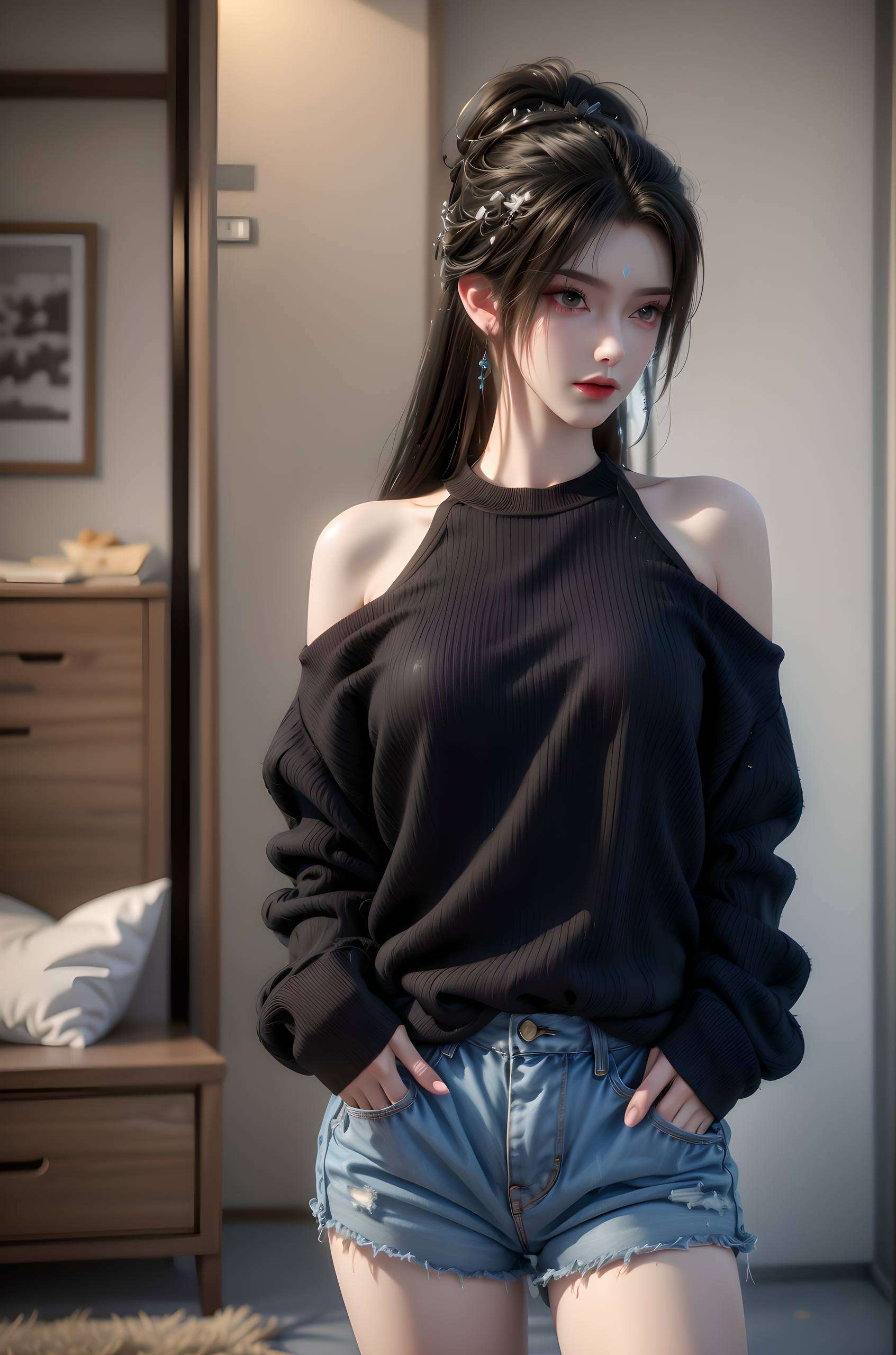 清漪壁纸如梦似幻捕捉国漫女神的灵动瞬间