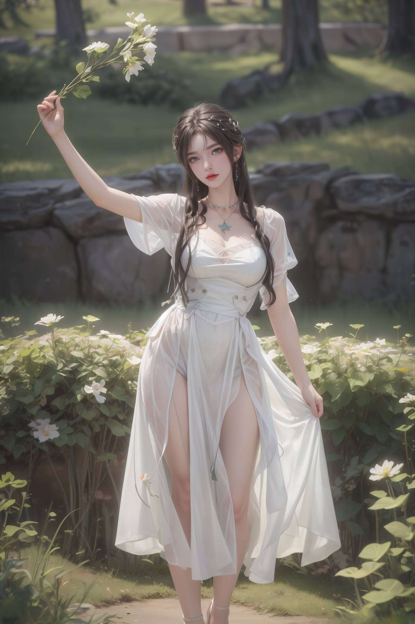 都让人陶醉于那份不食人间烟火的优雅更有着令人神往的玄幻气质