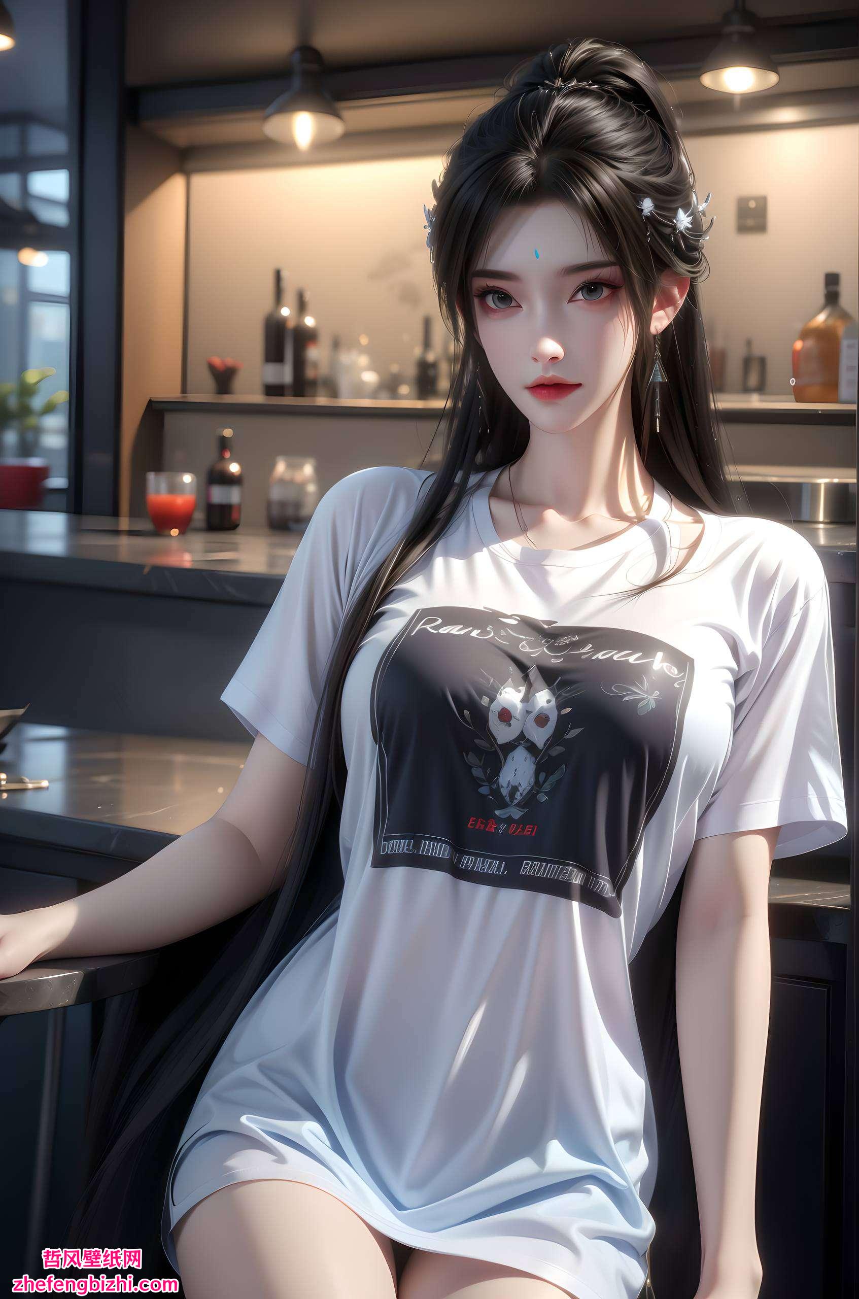 将国漫女神的柔美风华与玄幻气质完美融合一幅婚纱清漪壁纸图片高清竖屏