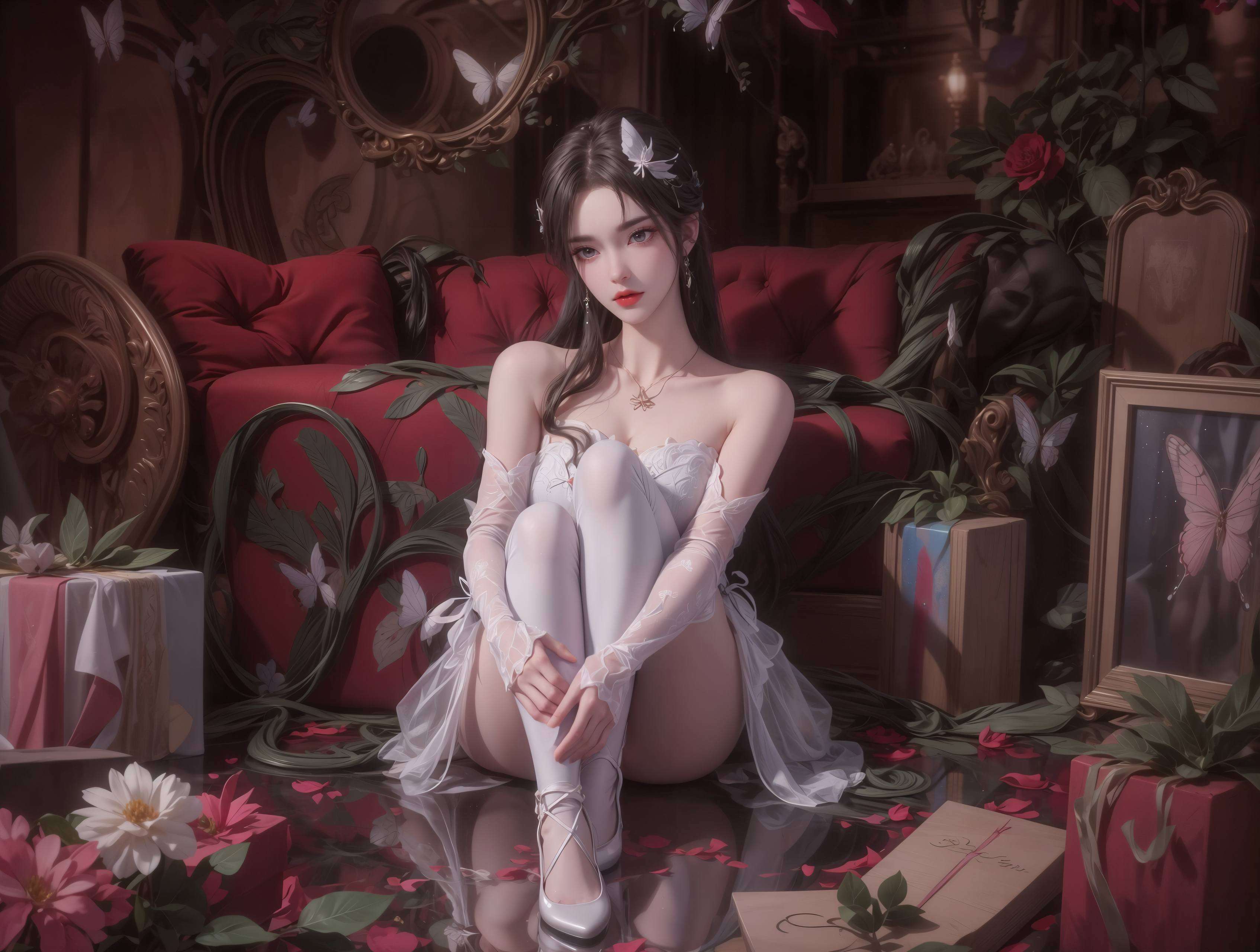 将完美世界的国漫女神之美成就一幅令人心动的视觉盛宴