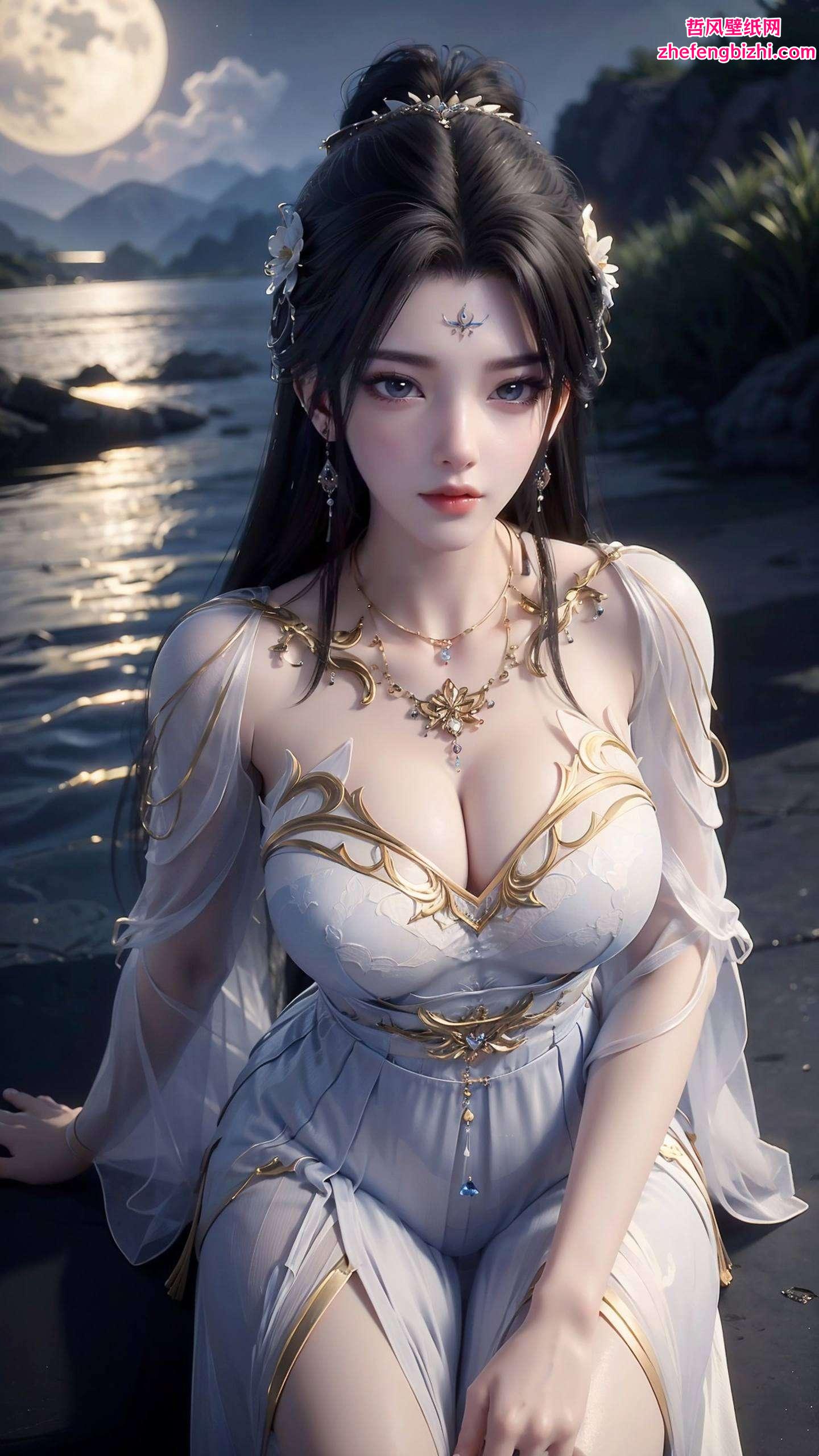 让你的电脑瞬间变身国漫女神的闺房！清漪妹妹那如水的眼眸、柔美的身姿免费分享