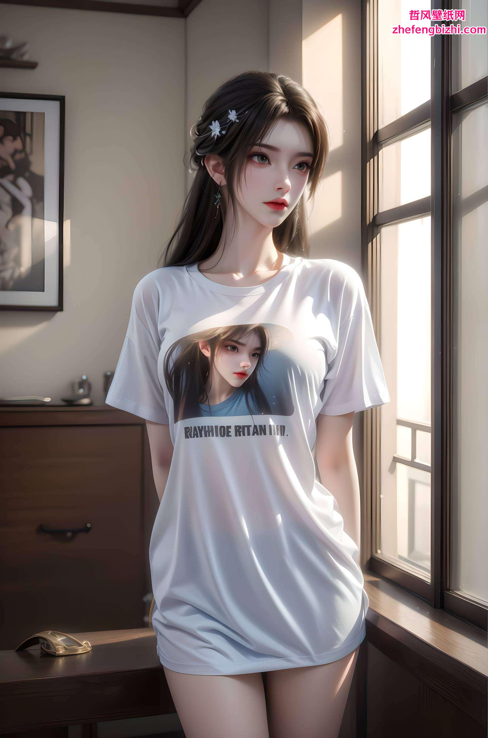 让人不禁沉浸在这份玄幻的美丽之中宛若国漫中的女神