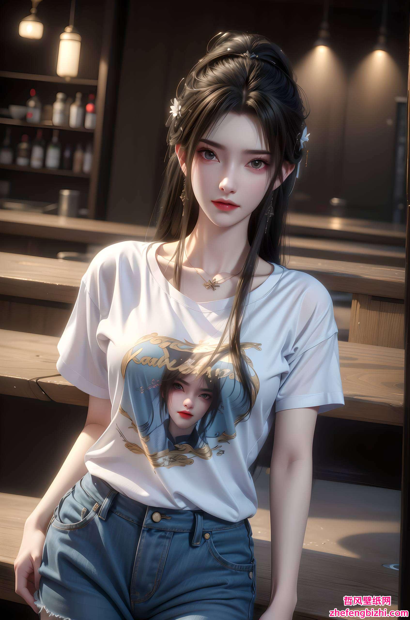 清漪妹妹来啦！她是来自完美世界的可爱小仙女还有那一抹调皮的笑意